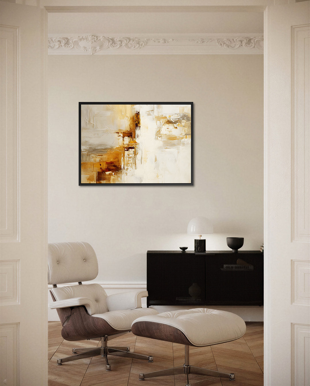 Warme kleuren harmonie Kunstwerk