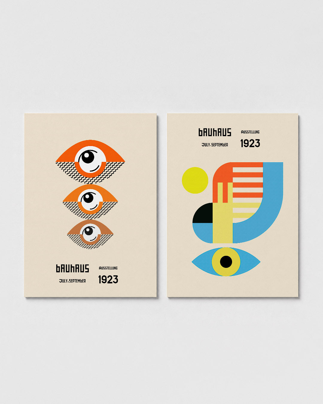 Oogvormen en patronen Posterset