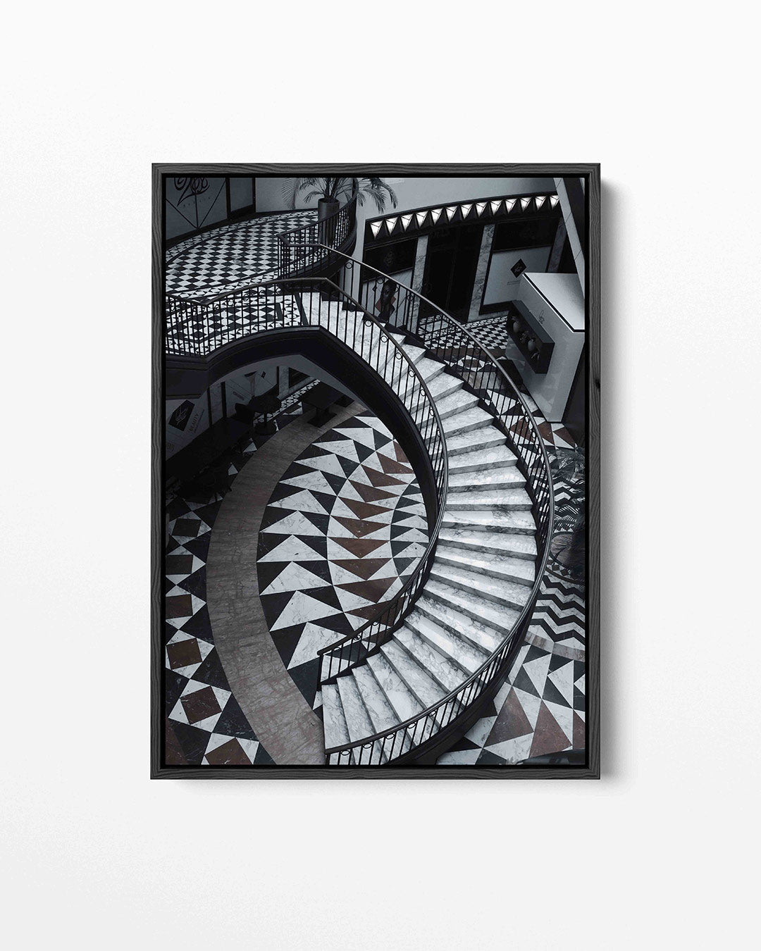 Geometrische trappen Kunstwerk