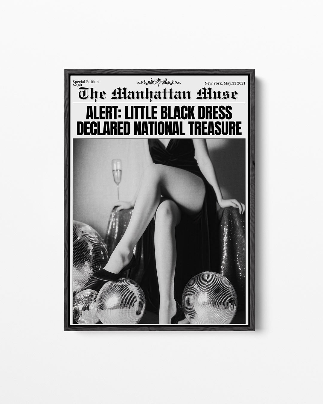 Glamoureuze elegantie Kunstwerk