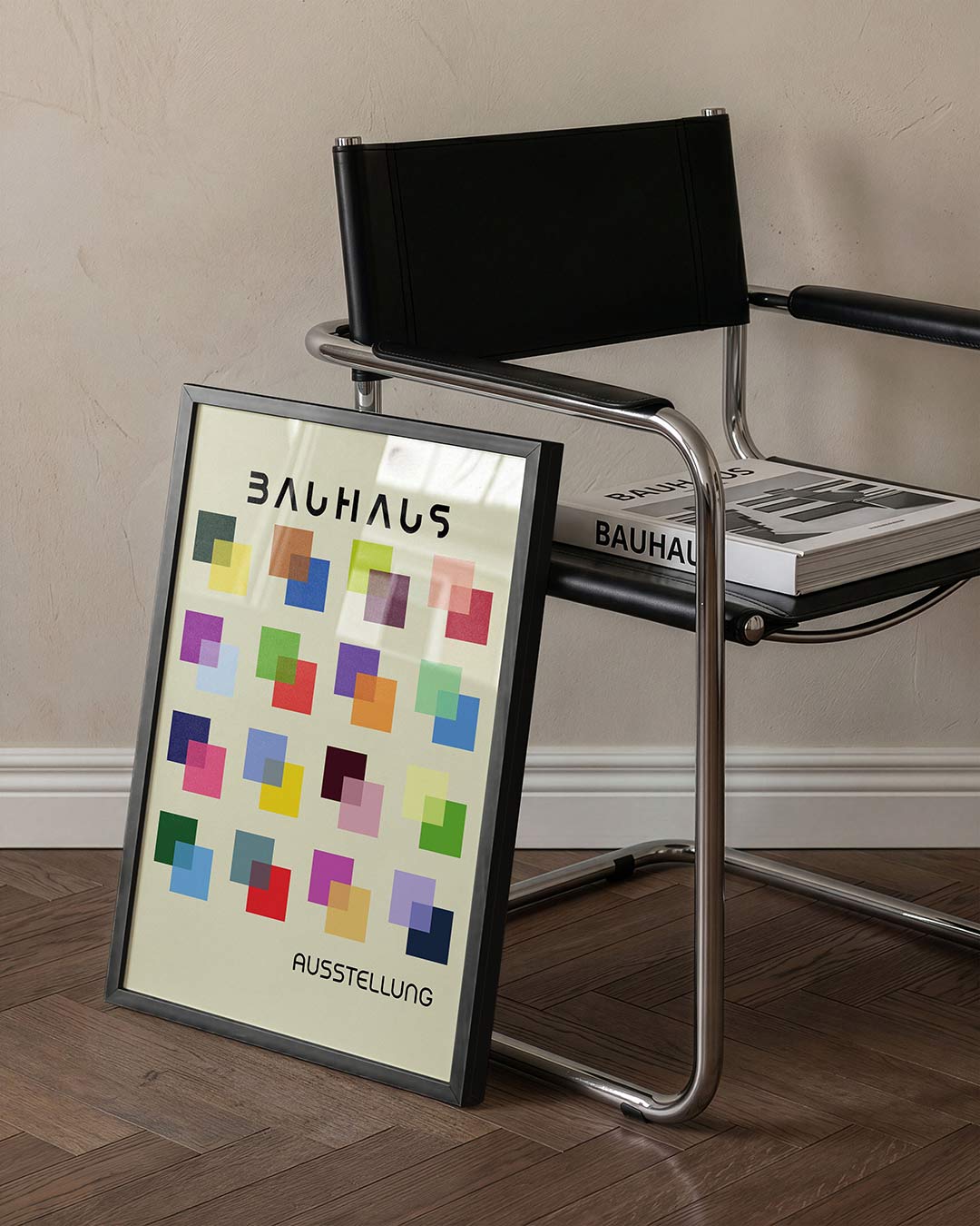 Vorm en kleurvlakken Poster