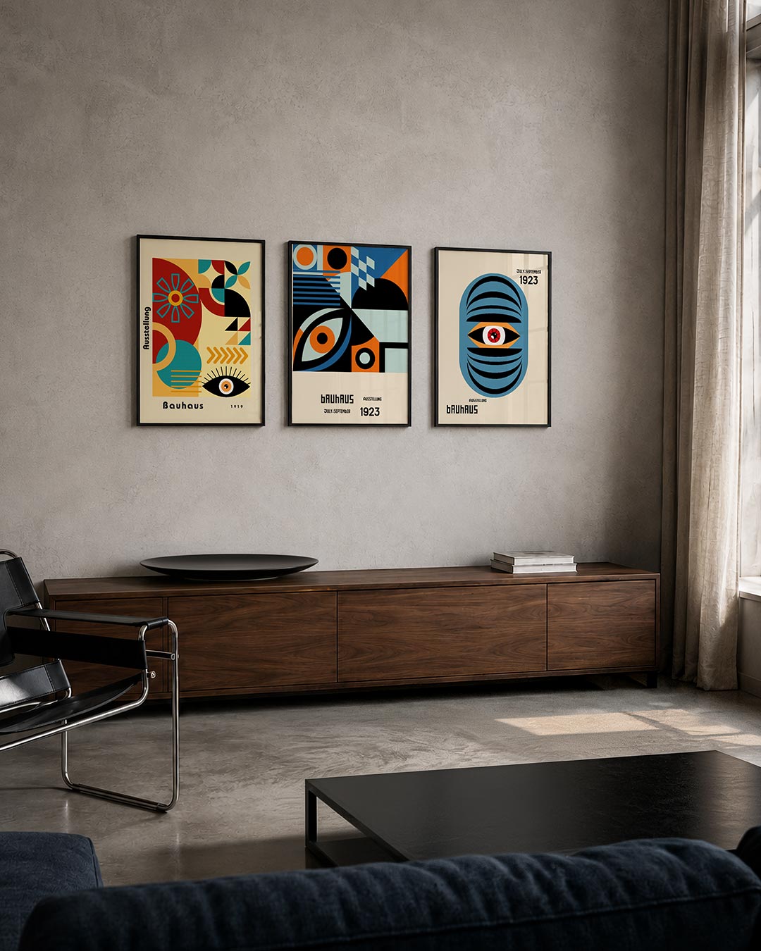 Vormen en kleurvlakken Posterset