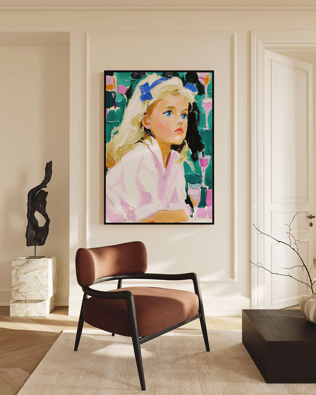 Portretstudie Kunstwerk