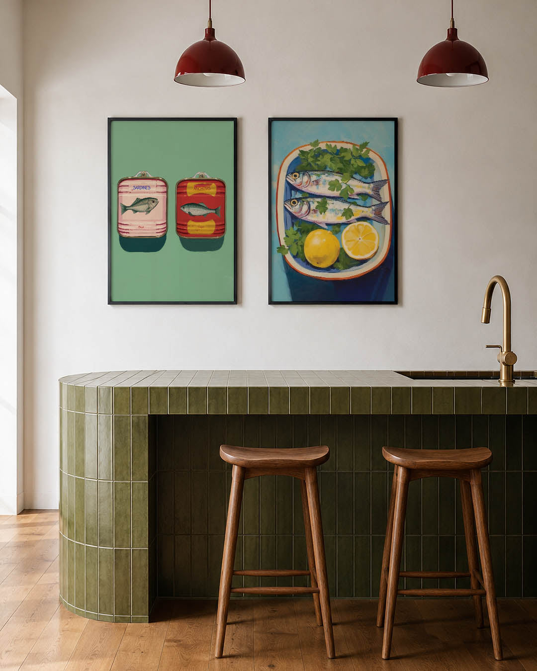 Visuele blikvangers Posterset