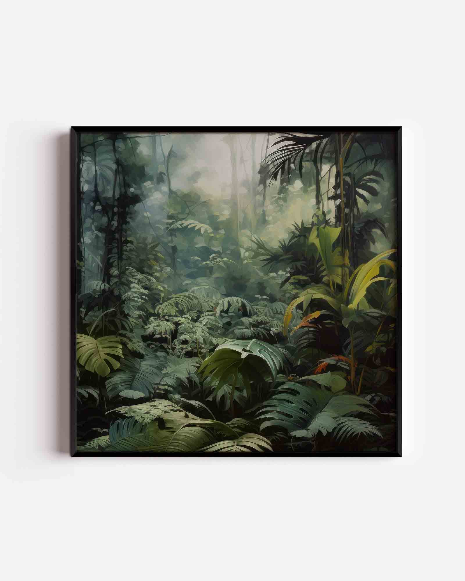 Weelderige jungle Poster