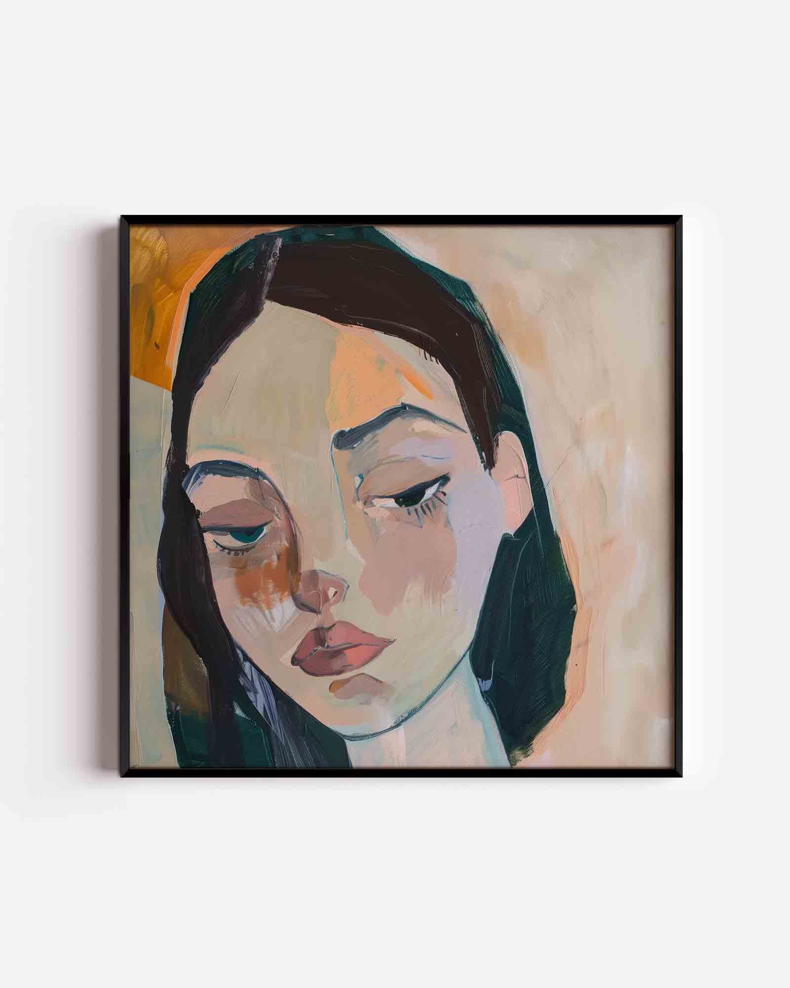 Vrouwelijk portret Poster