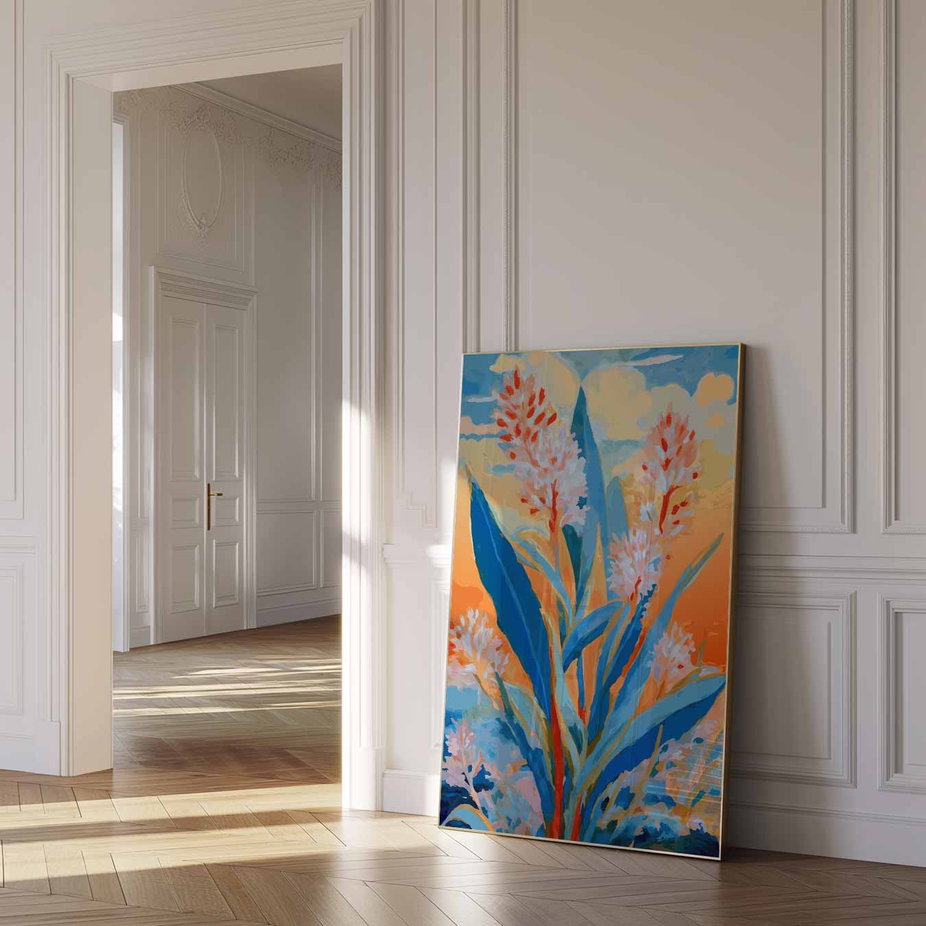 Kleurrijke Bloemenpracht Poster-WallArtistic