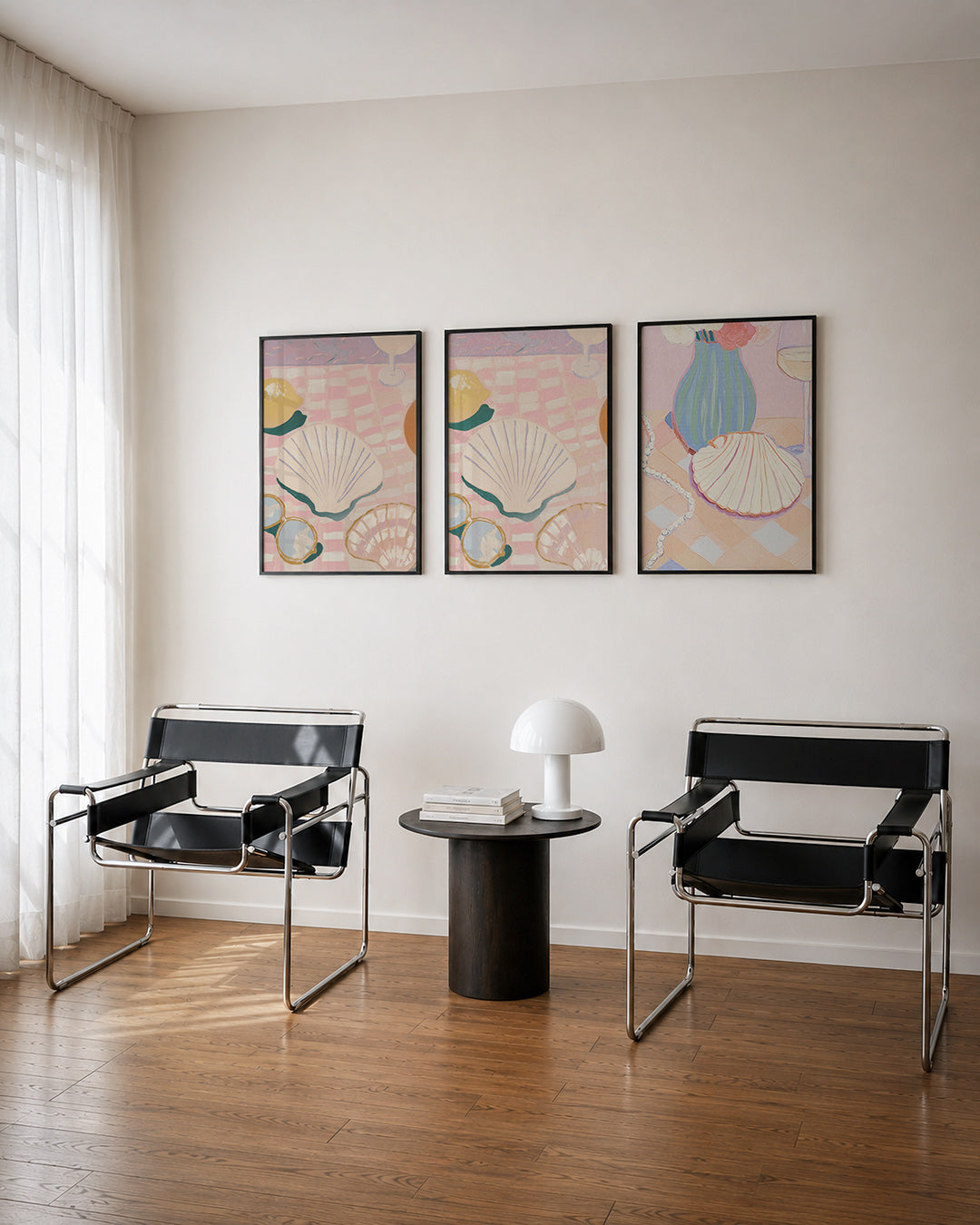 Zomers tafereel Posterset
