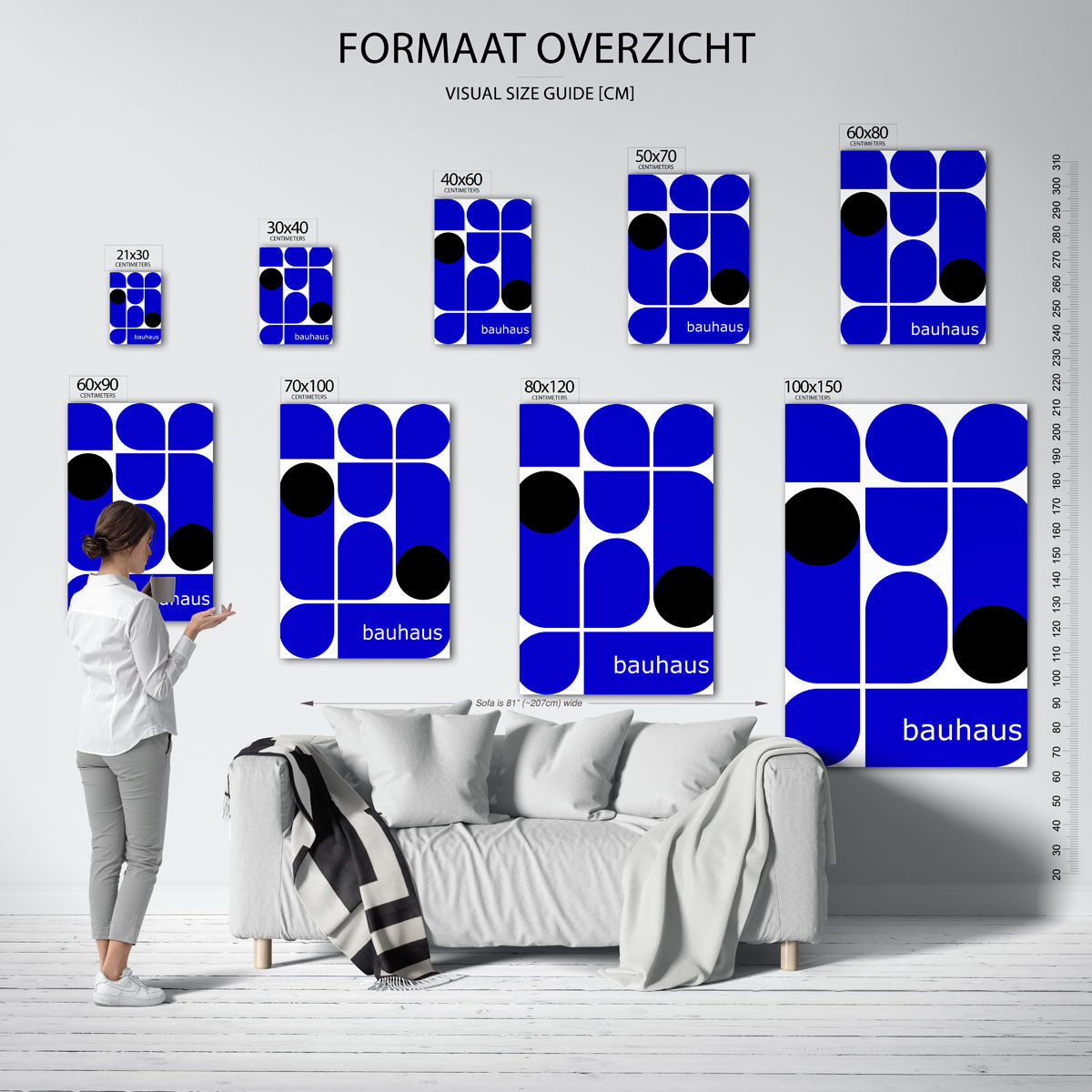 Vorm en kleur Poster