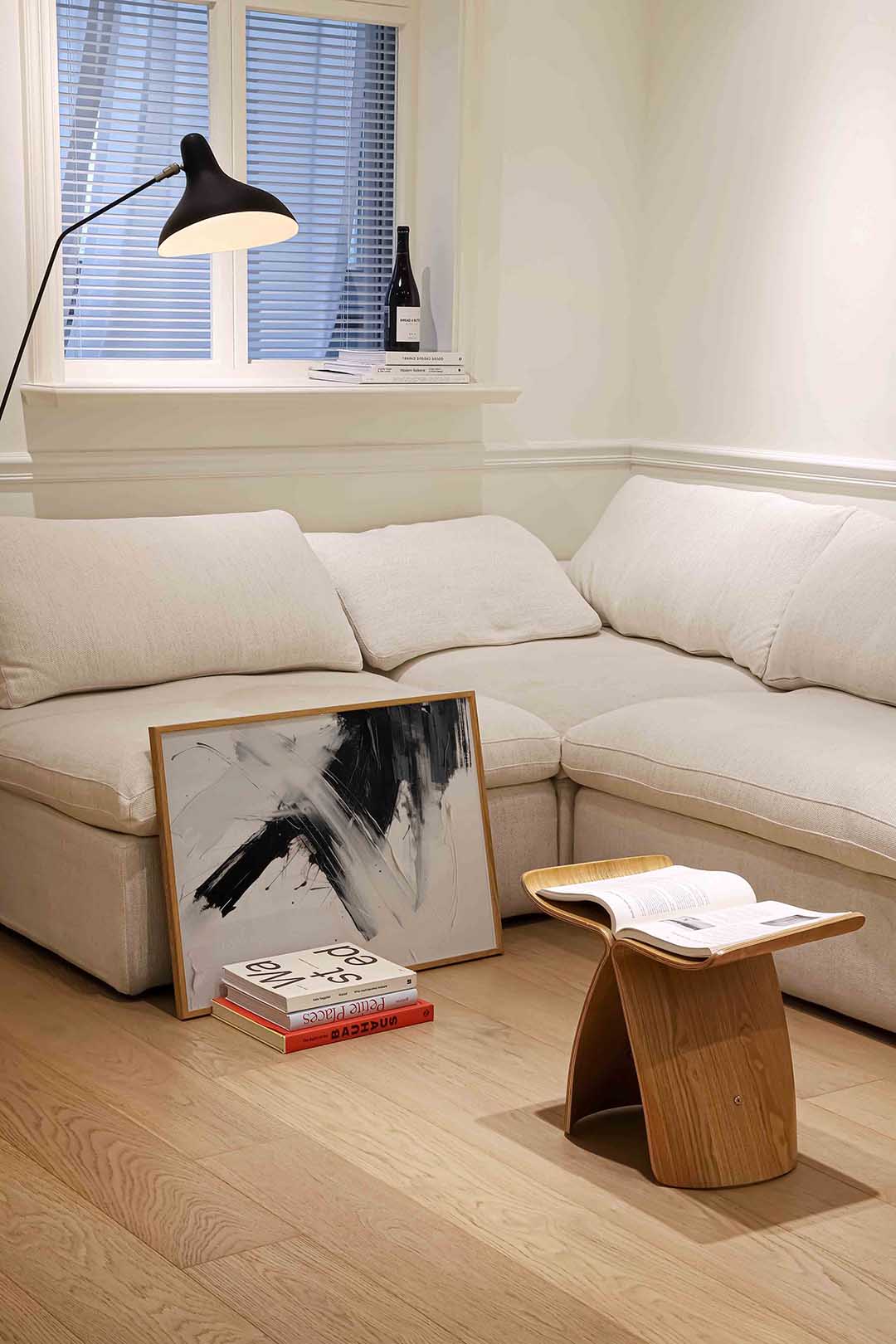 Zwart en wit abstracte Poster