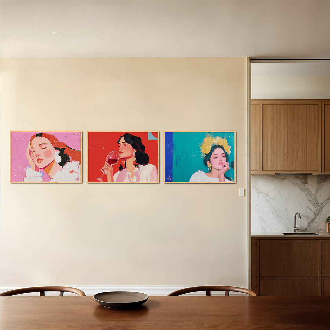 Kleurrijke droom Posterset