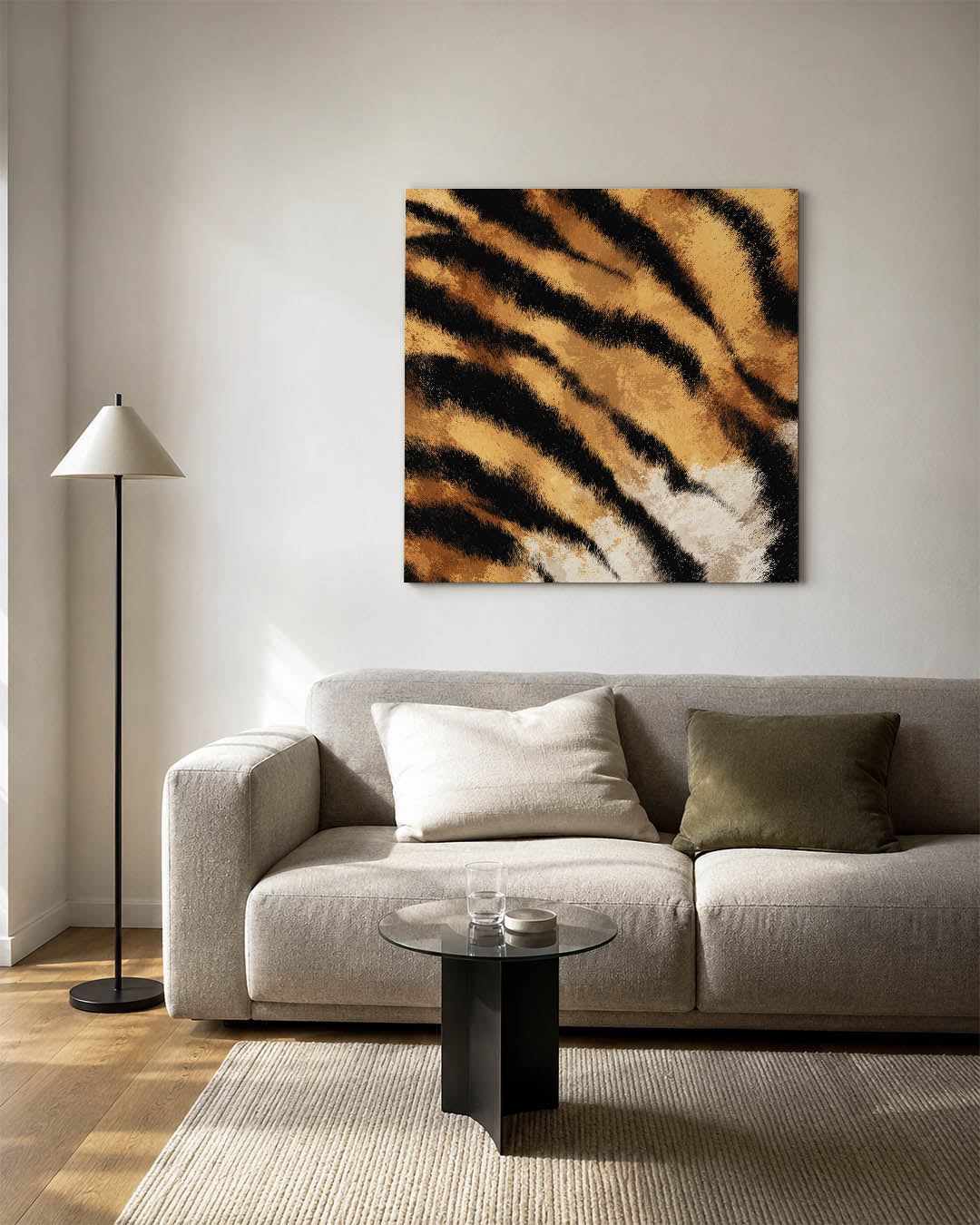 Dierlijke strepen Kunstwerk