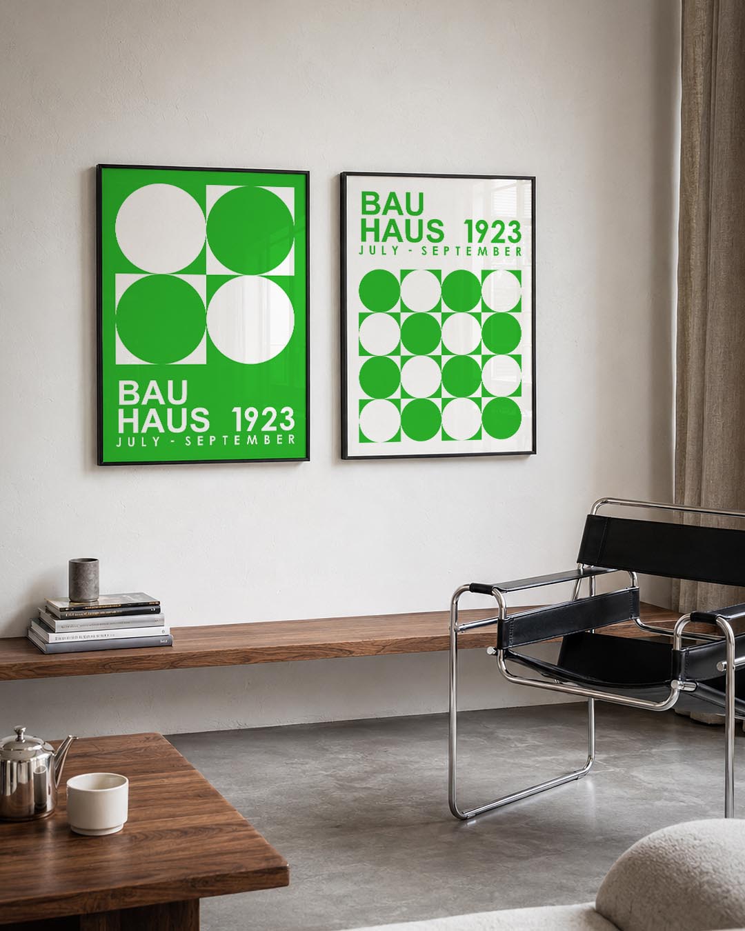 Cirkel en vierkant Posterset