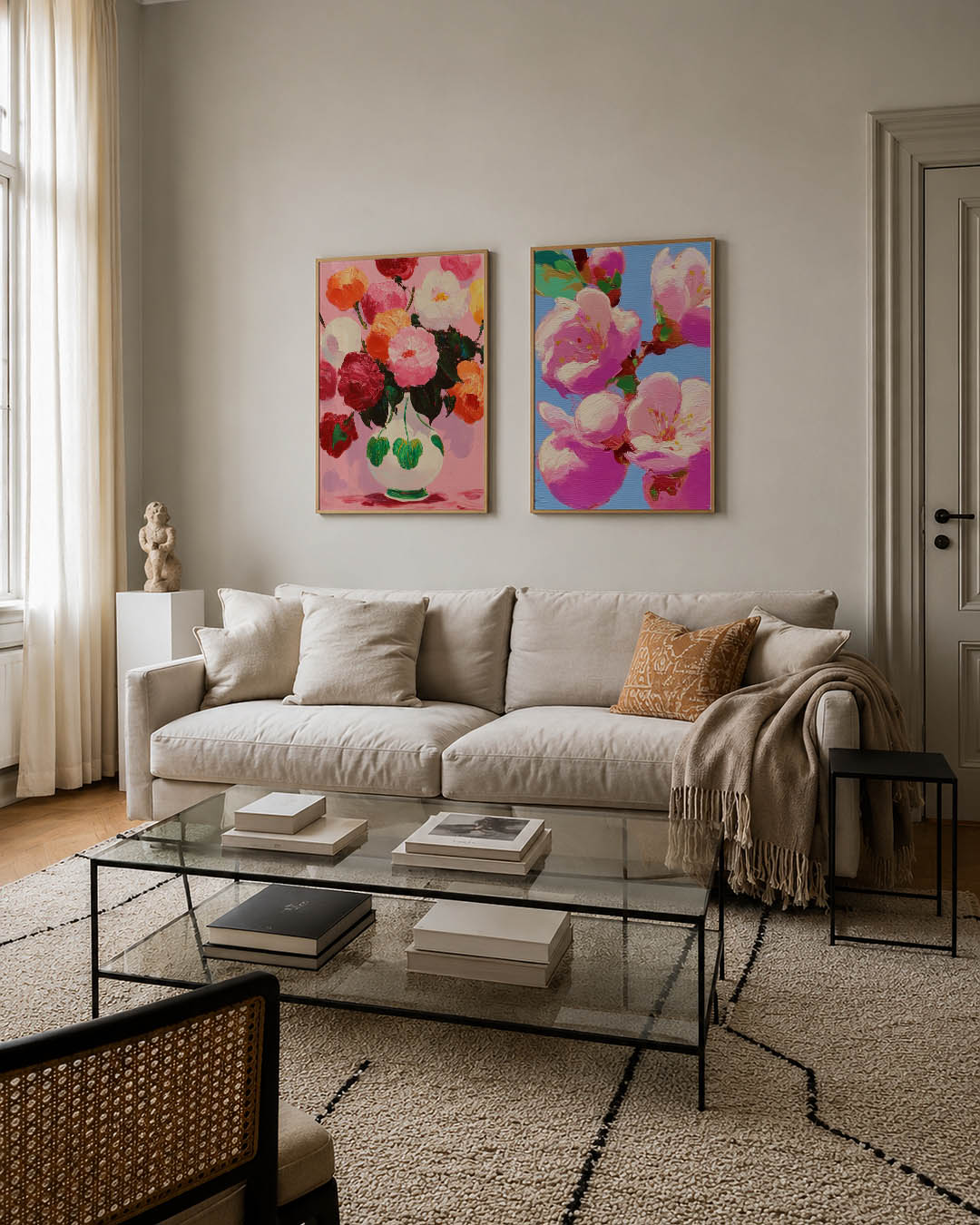 Bloemrijke kleurexplosie Posterset