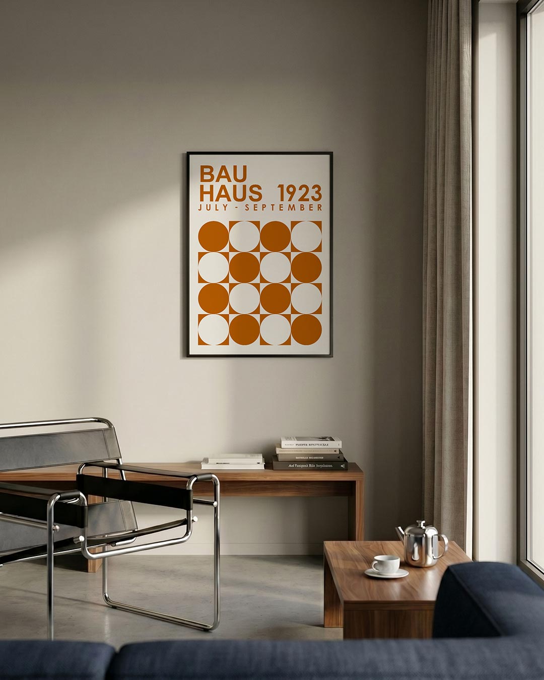 Cirkel en vierkant Poster