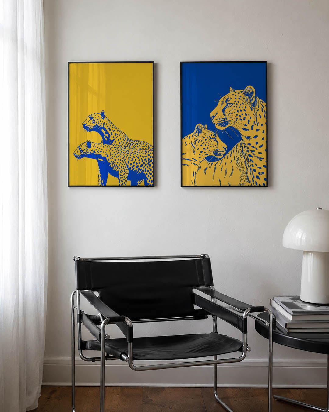 Kleurrijke dieren Posterset