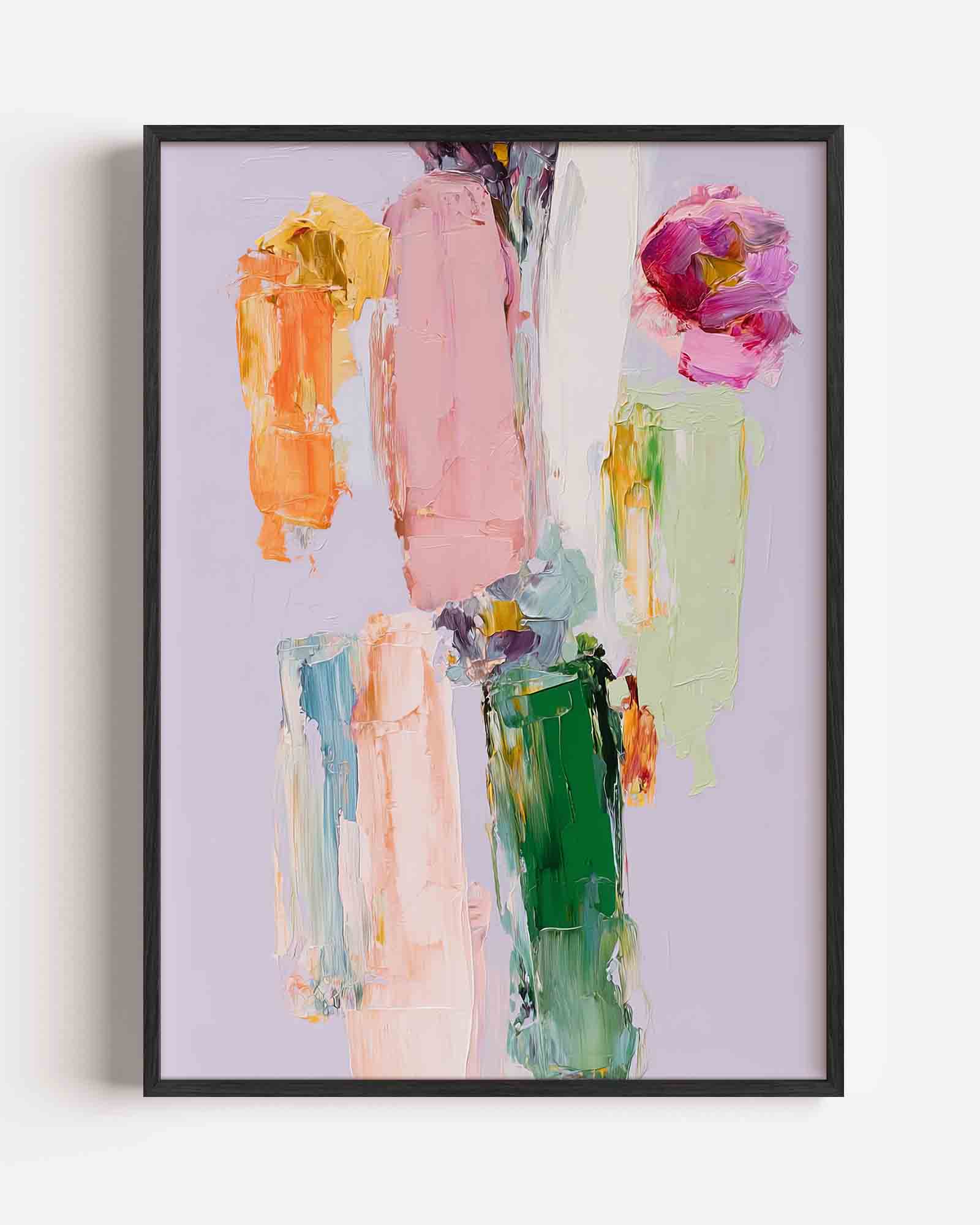 Abstracte kleurrijke vormen Poster