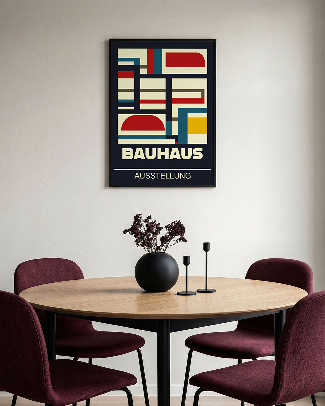 Vormen en vlakkenspel Poster