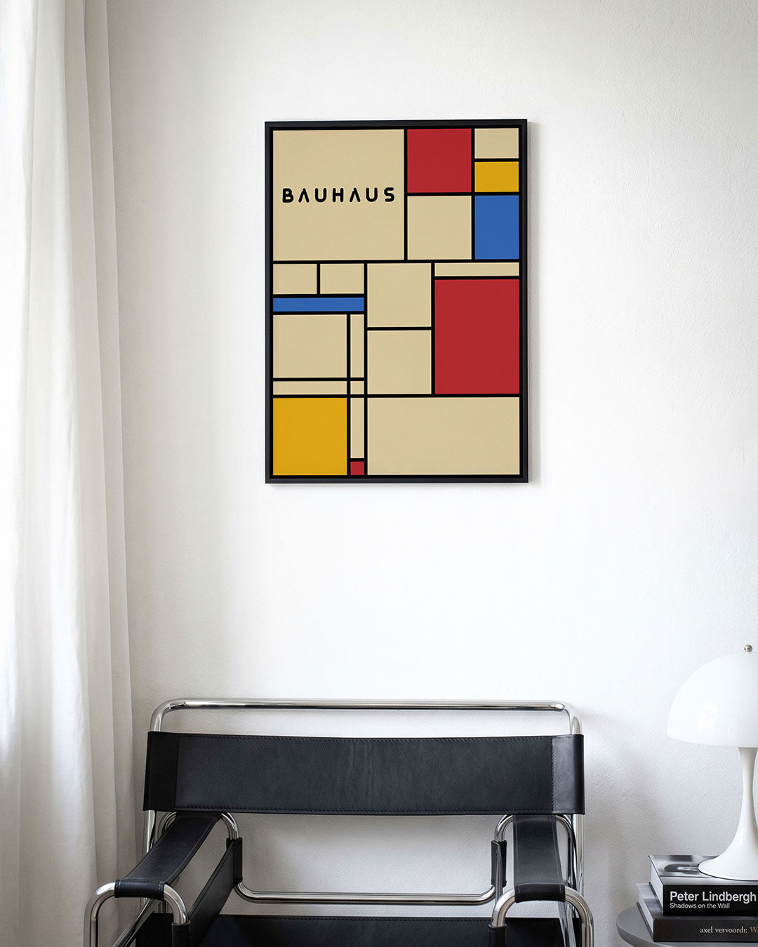 Vorm en kleurvlakken Poster