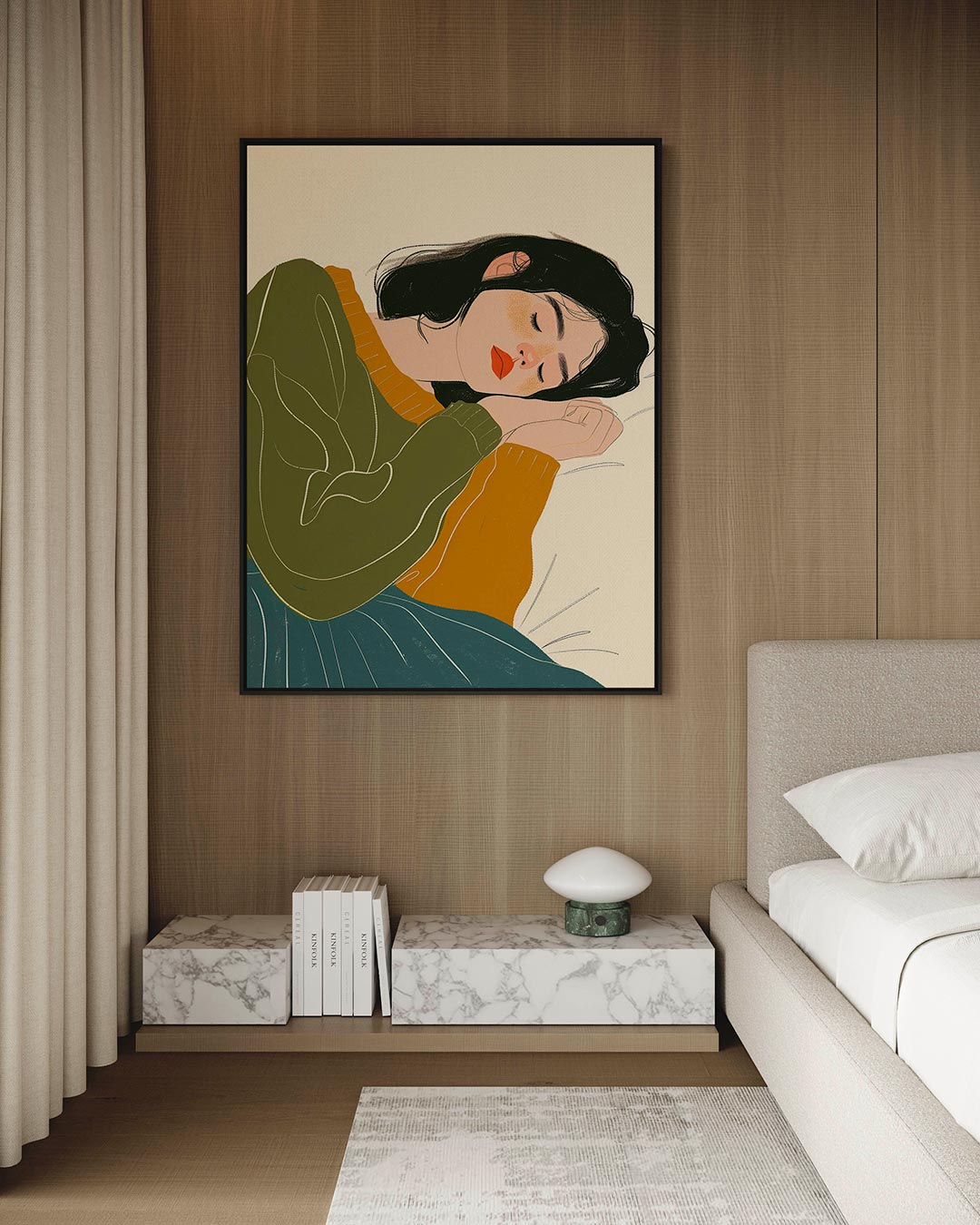 Dromerige rust Kunstwerk