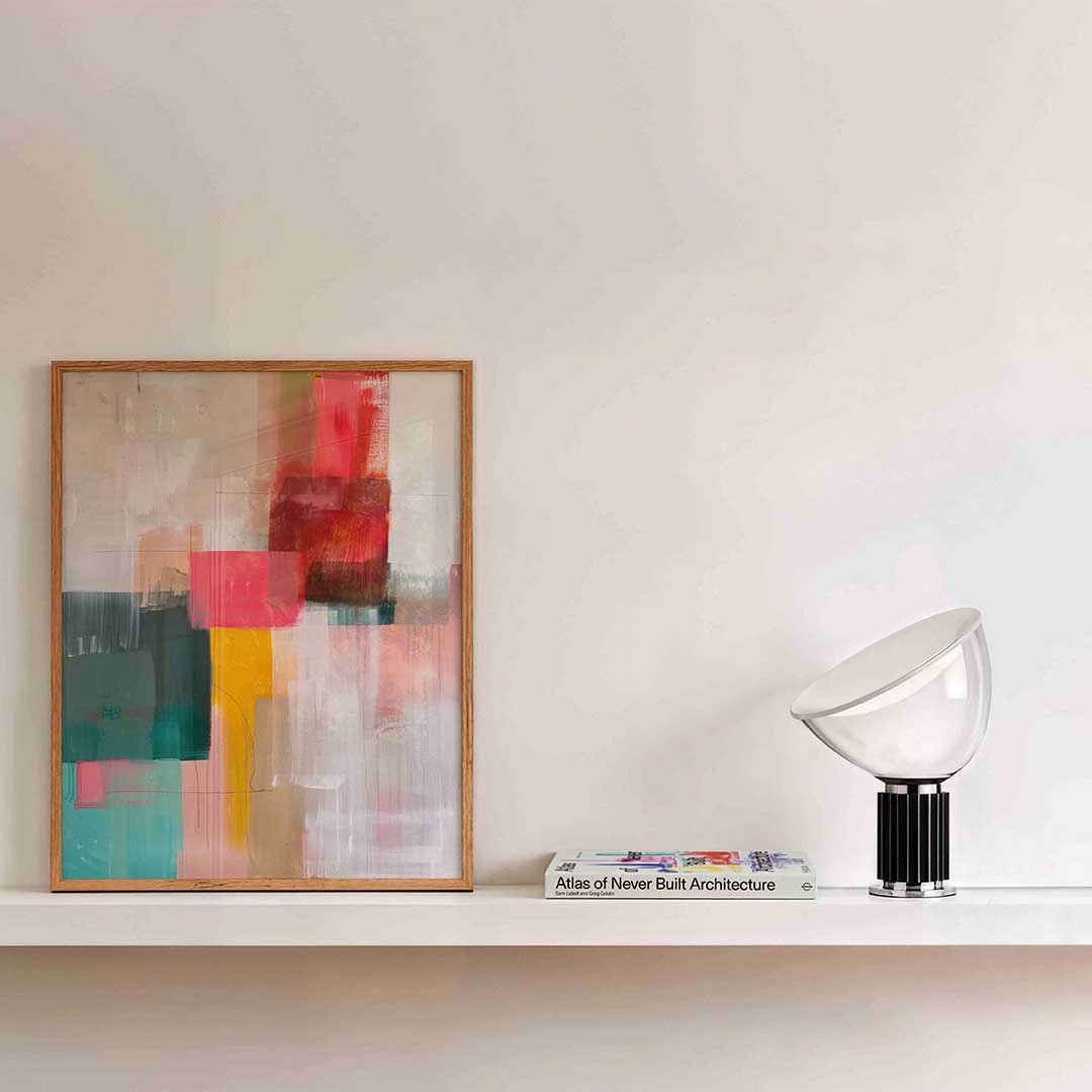 Abstracte vormen Poster