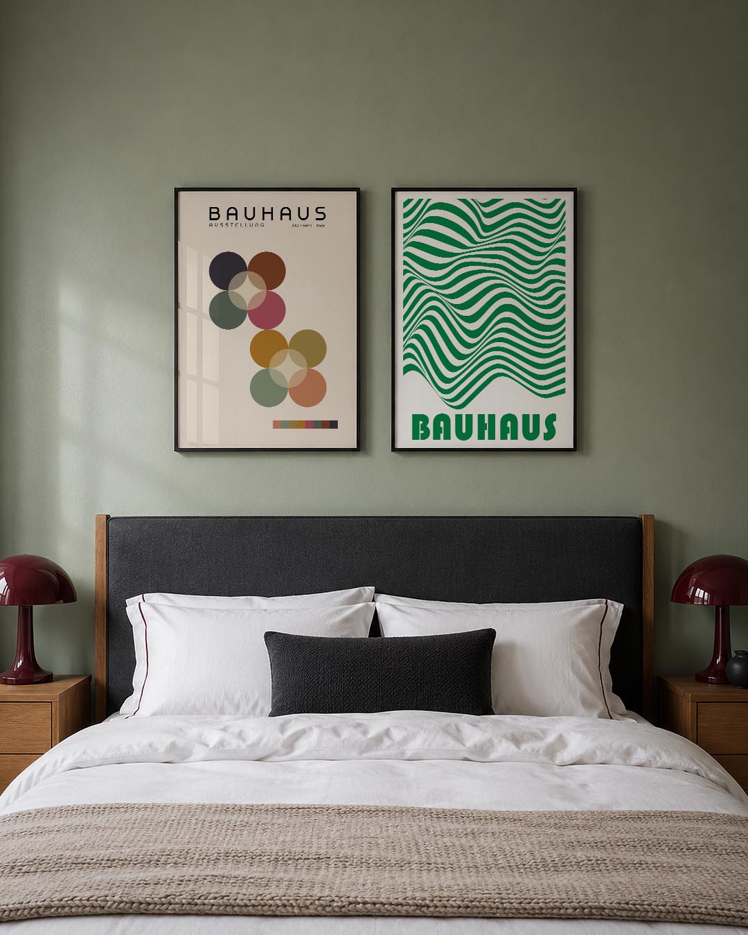 Kleurrijke cirkelharmonie Posterset