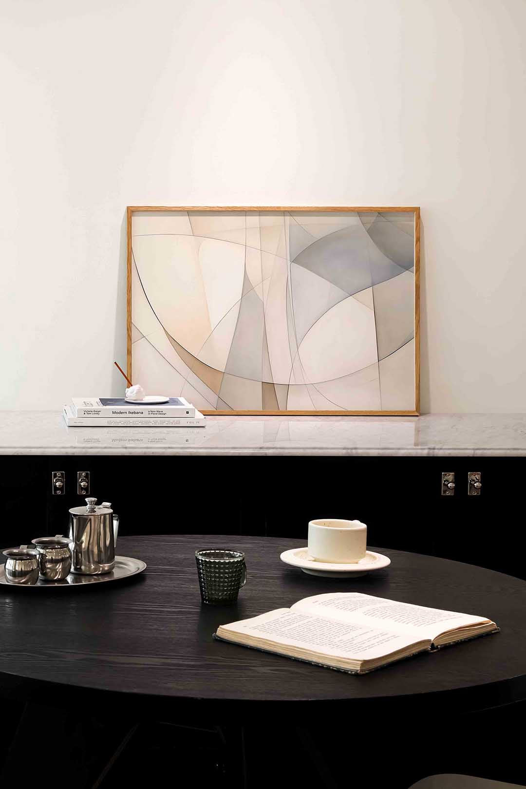 Abstracte vormen Poster