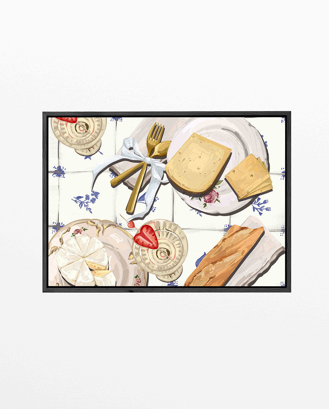 Eettafel compositie Kunstwerk