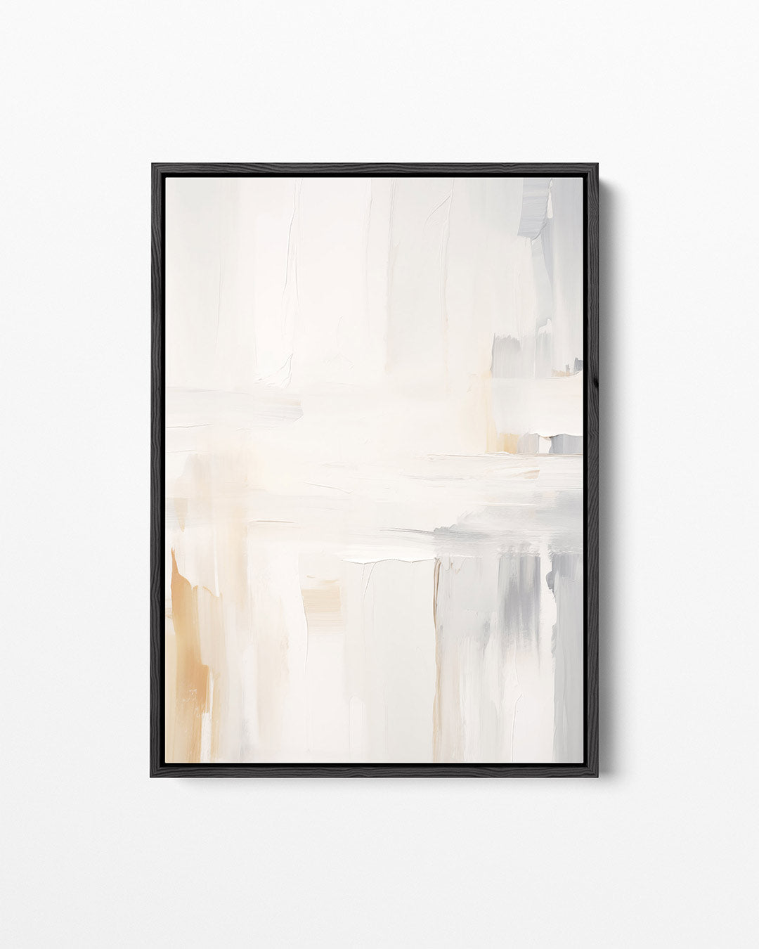 Zachte kleuren compositie Kunstwerk