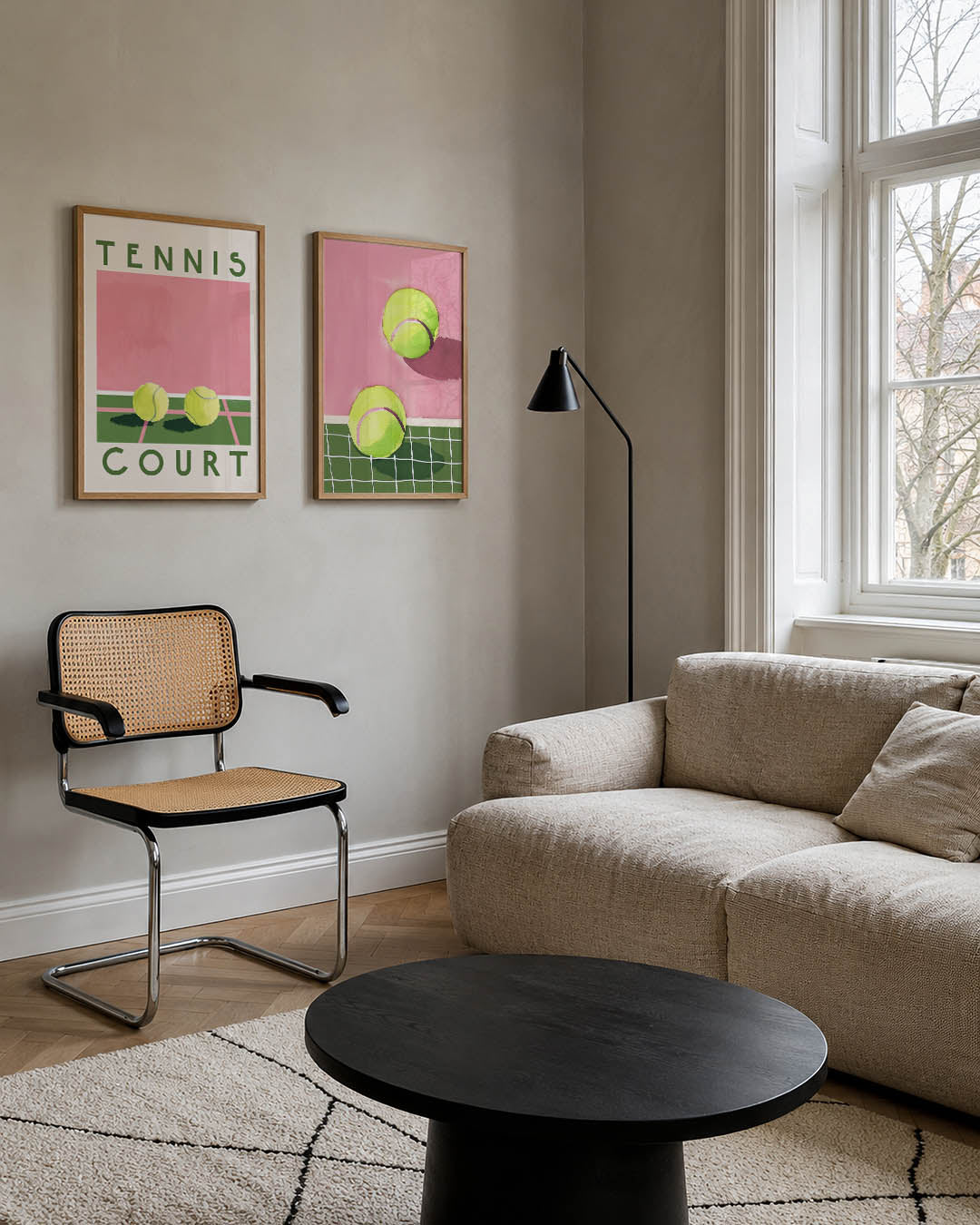 Sportieve kleuren Posterset