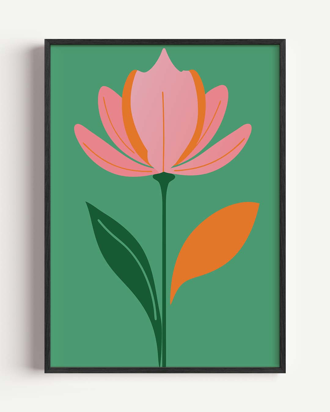 Fleurige Bloemenposter-WallArtistic