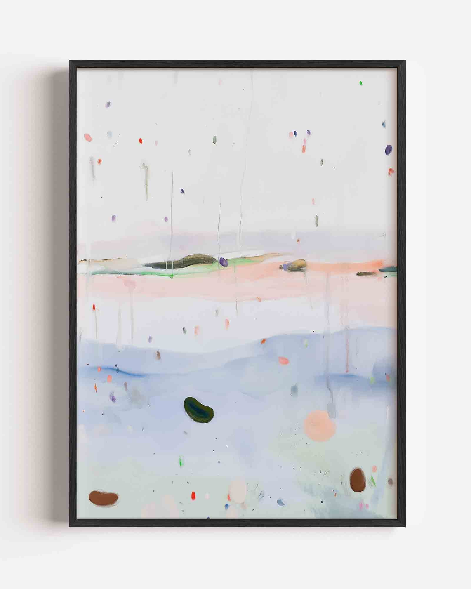 Abstracte vormen en kleuren Poster