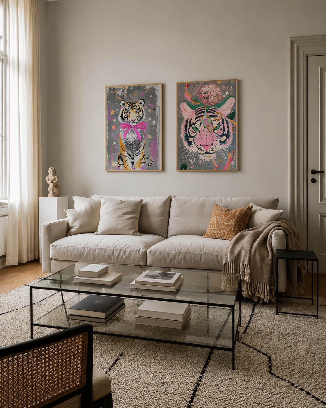 Tijger en sterren Posterset