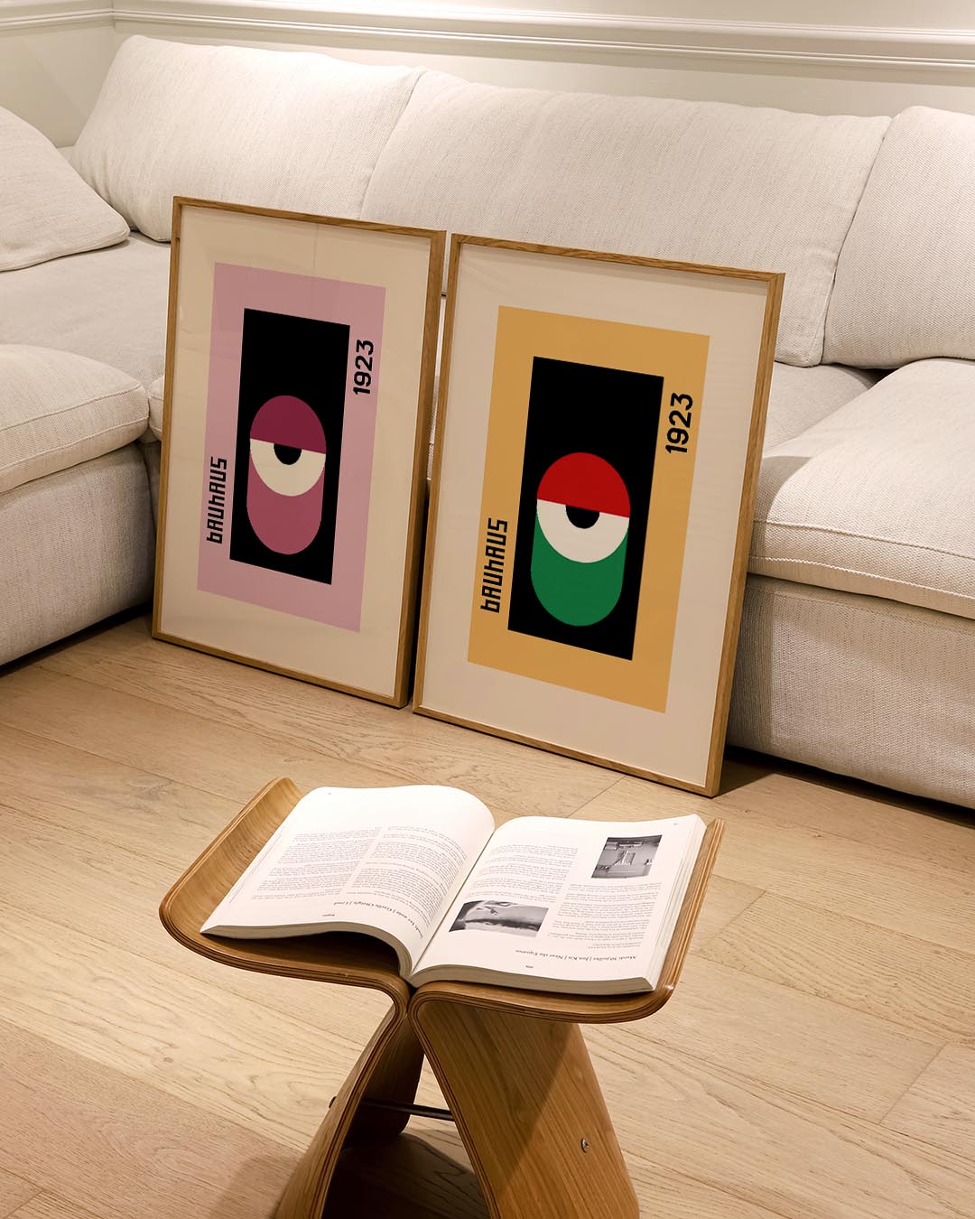 Kleur en vormenspel Posterset