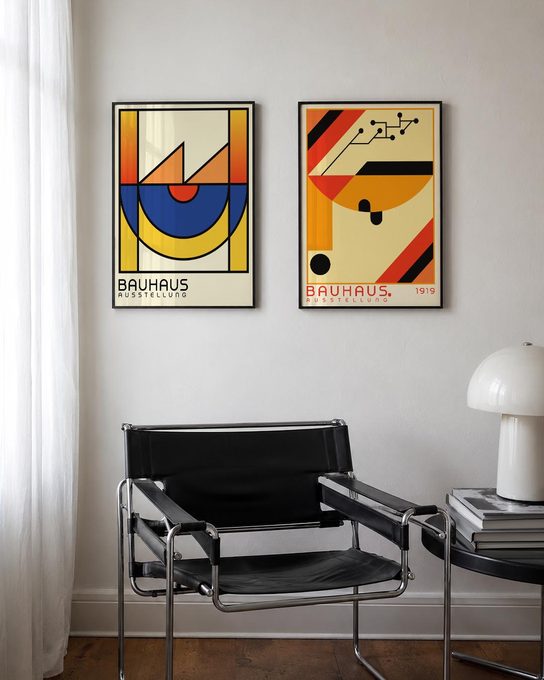 Kleur en lijnenspel Posterset