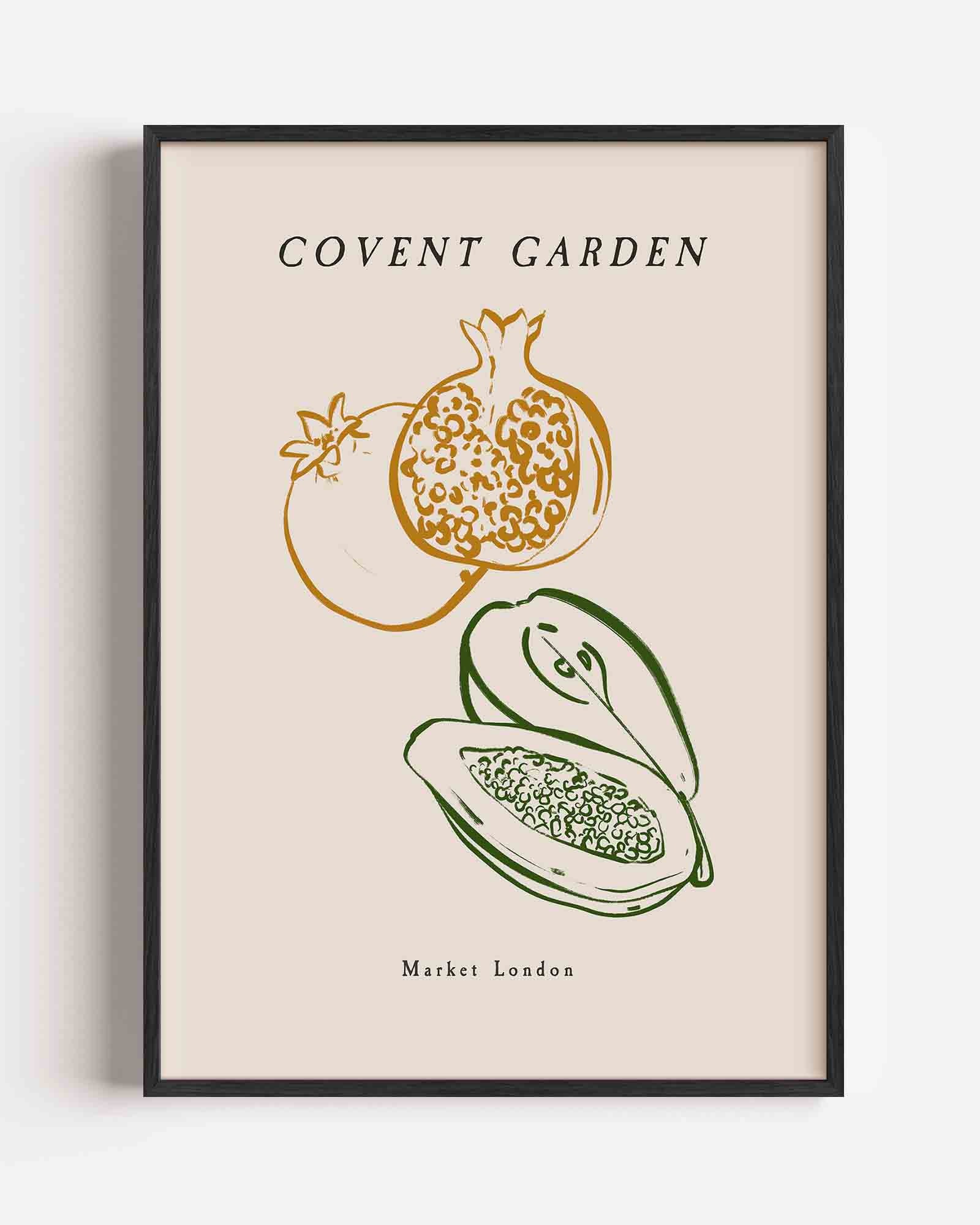 Fruit illustratie Poster