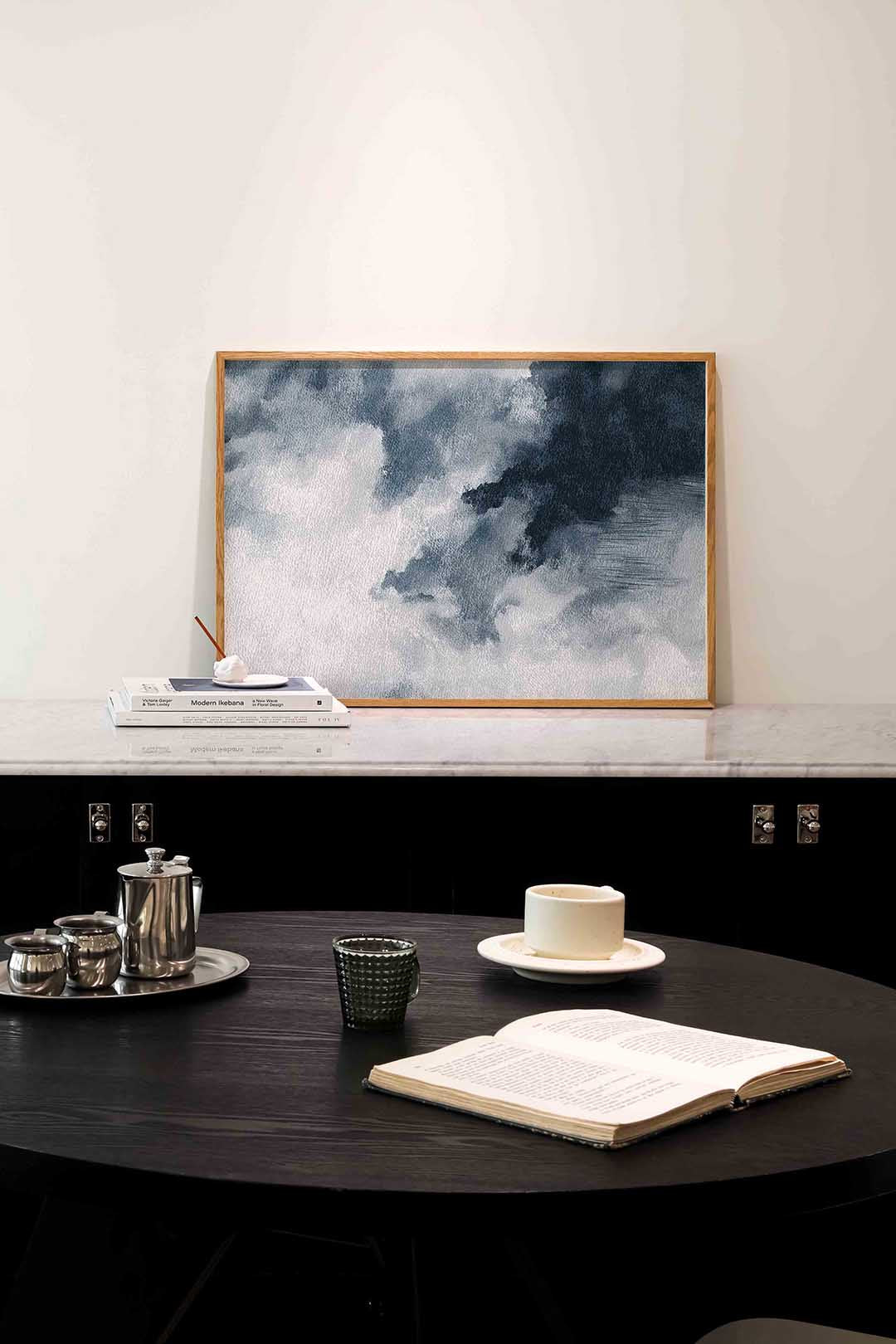 Abstracte wolken Poster