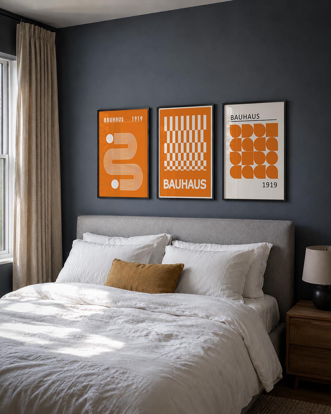 Lijnen en kleurvlakken Posterset