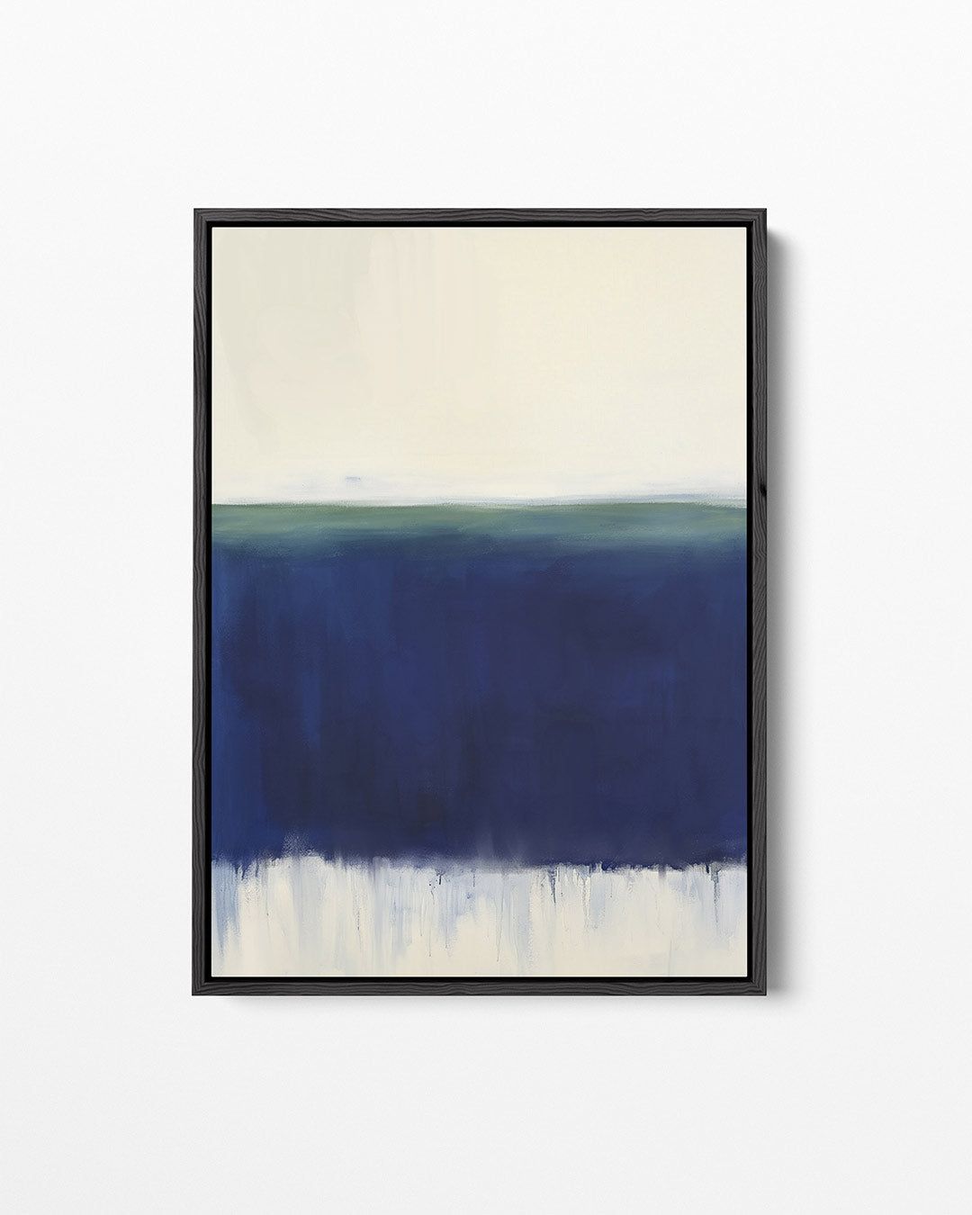 Horizontale kleurenlagen Kunstwerk