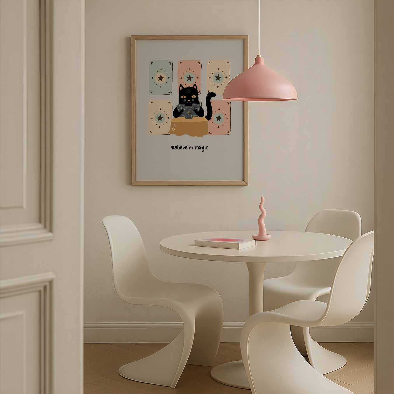 Magische Kat Tarot Poster-WallArtistic