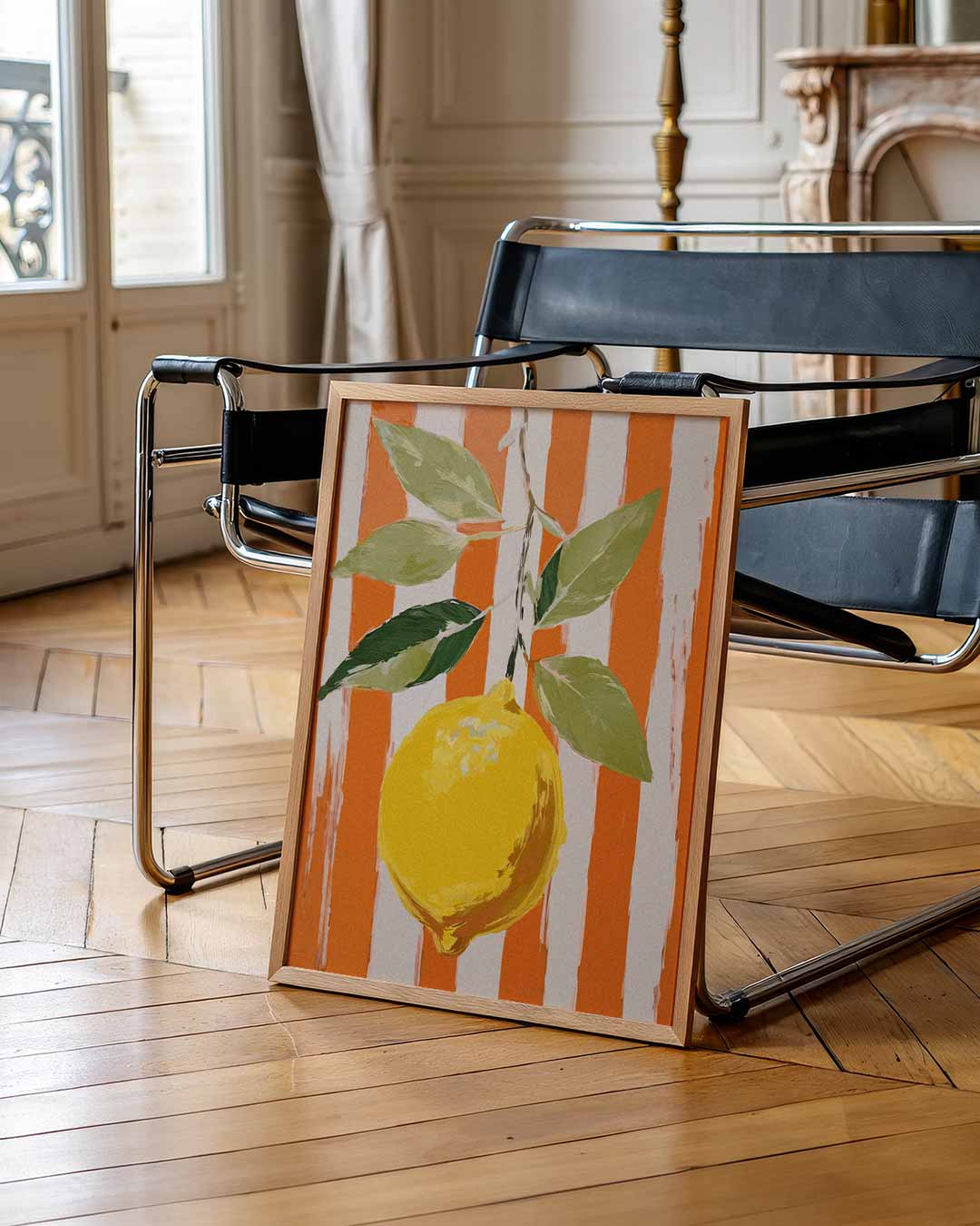 Sunny Lemon Art Poster-WallArtistic