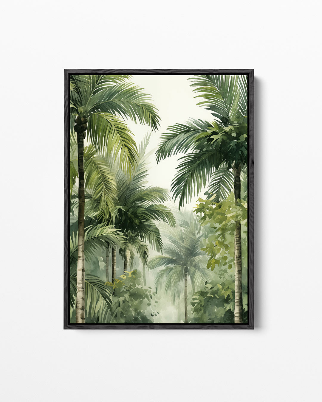 Tropische palmbomen Kunstwerk