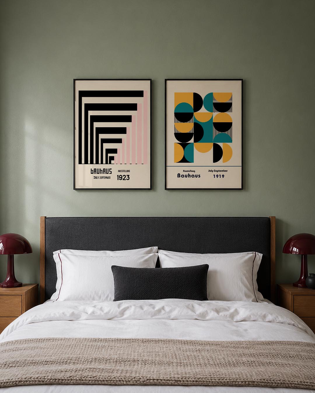 Lijnen en kleurvlakken Posterset