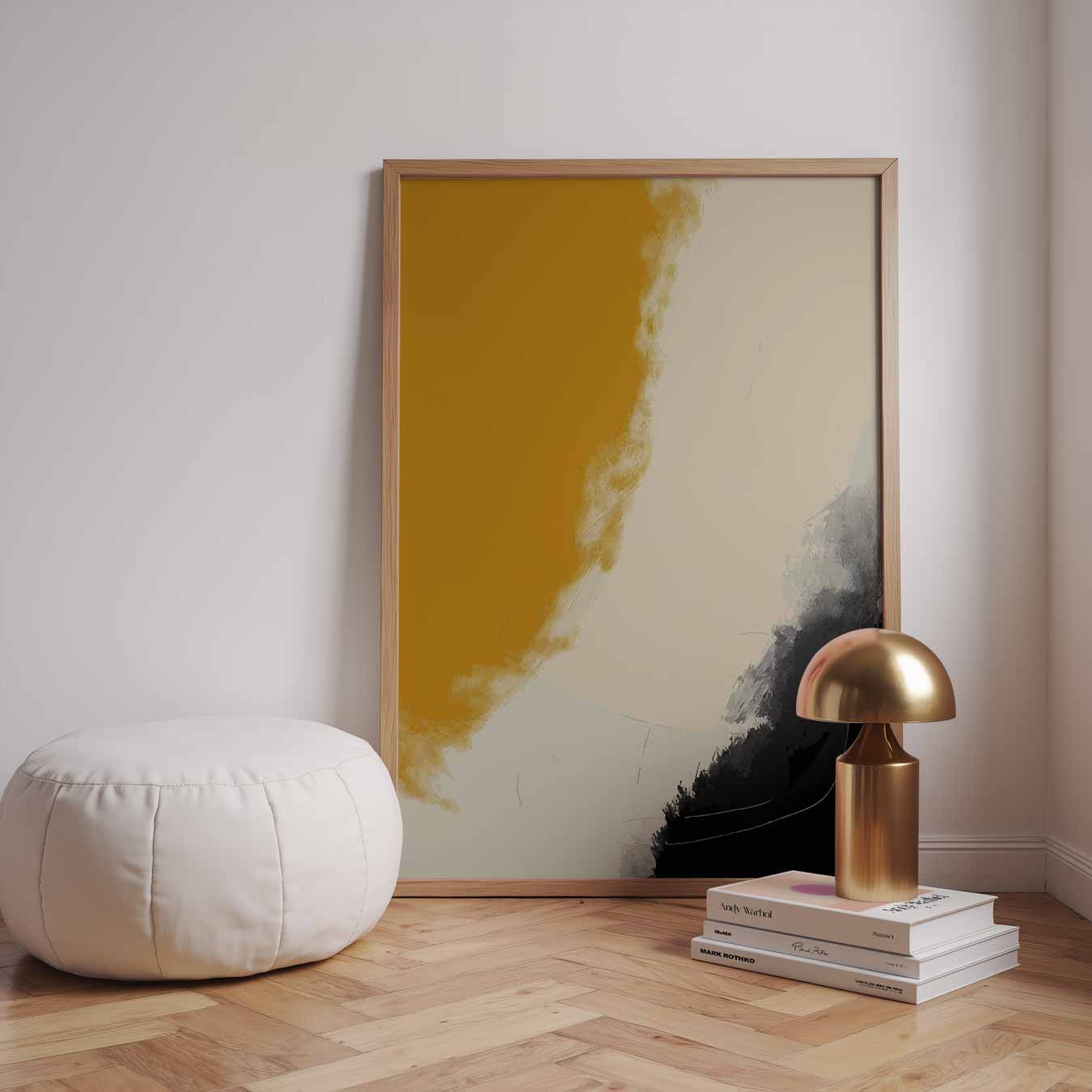 Moderne Kunst Abstractie Poster-WallArtistic
