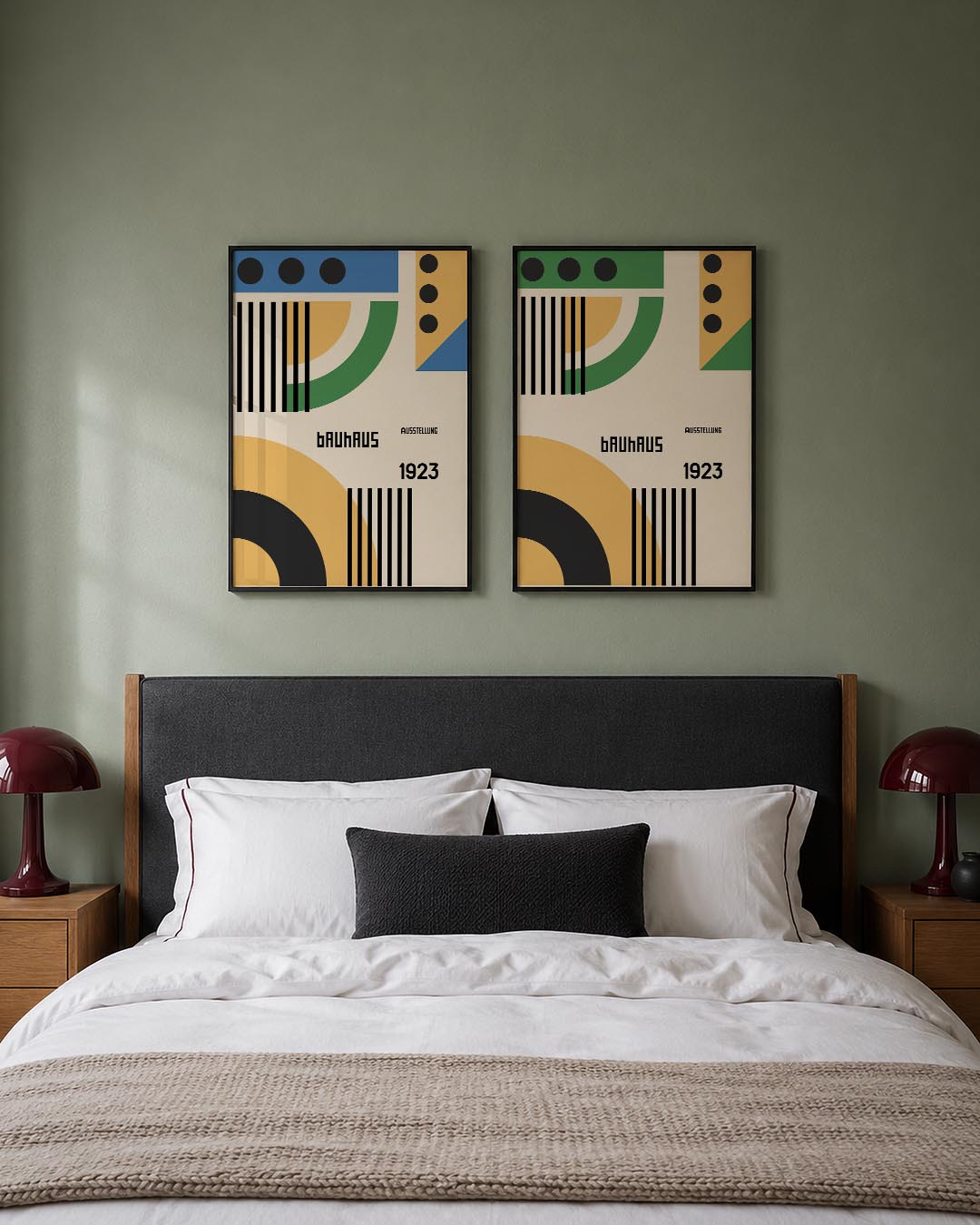 Vormen en kleurvlakken Posterset