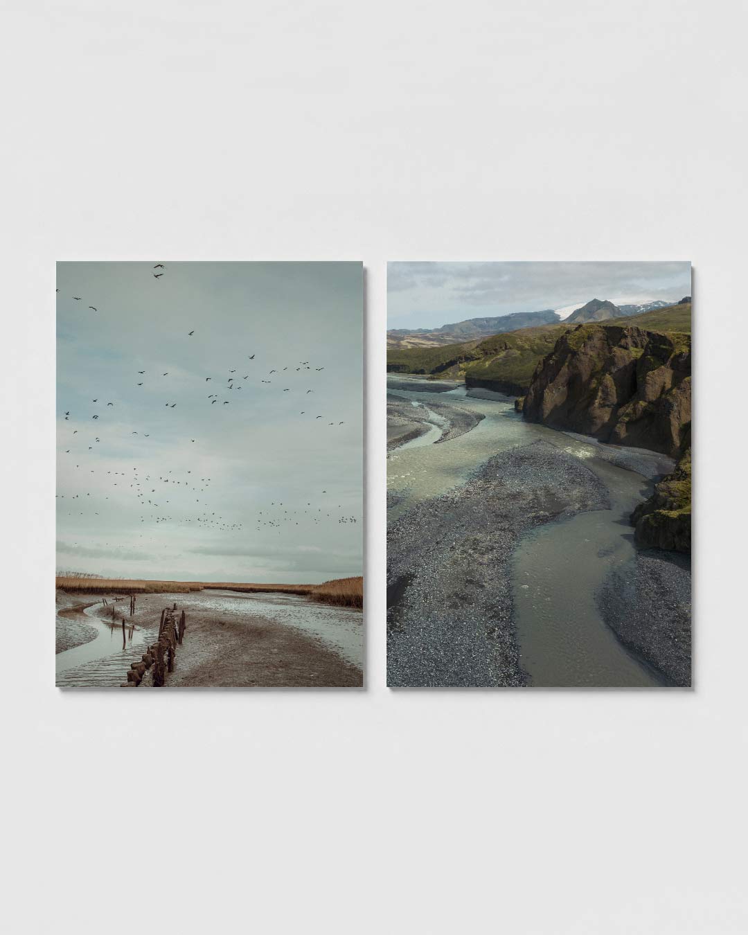 Vogelvlucht en horizon Posterset