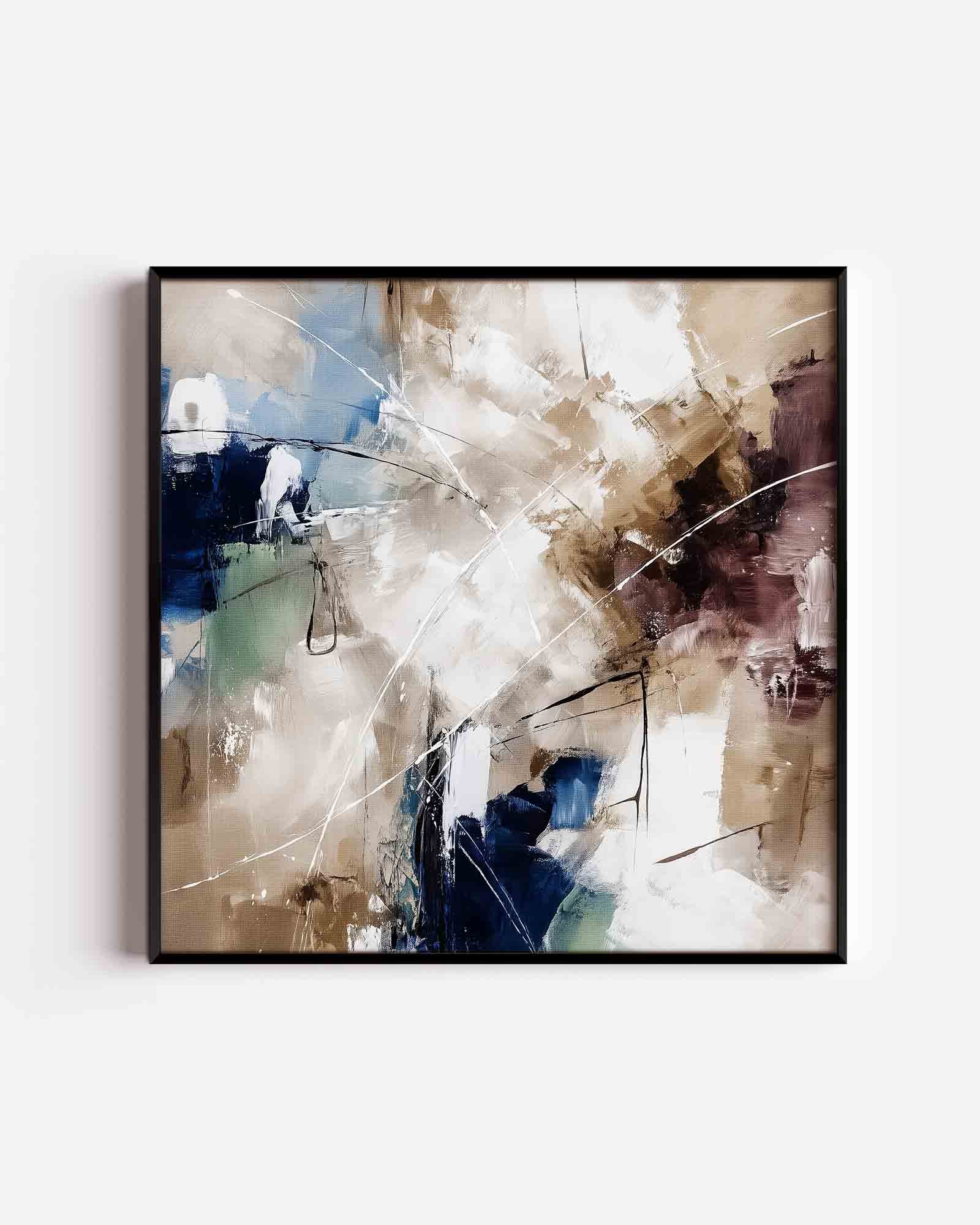 Abstracte vormen Poster