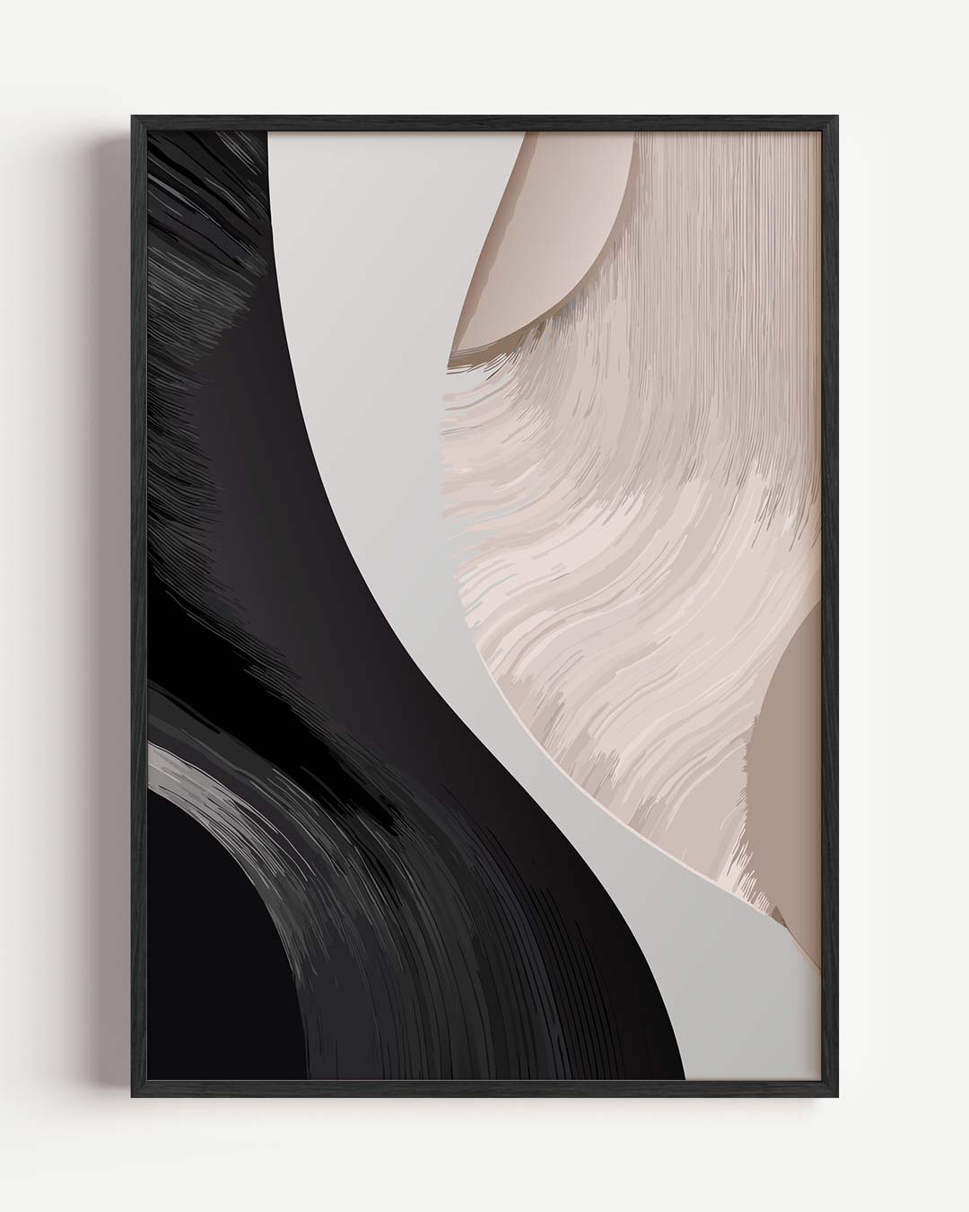 Stijlvolle Abstracte Kunstposter-WallArtistic
