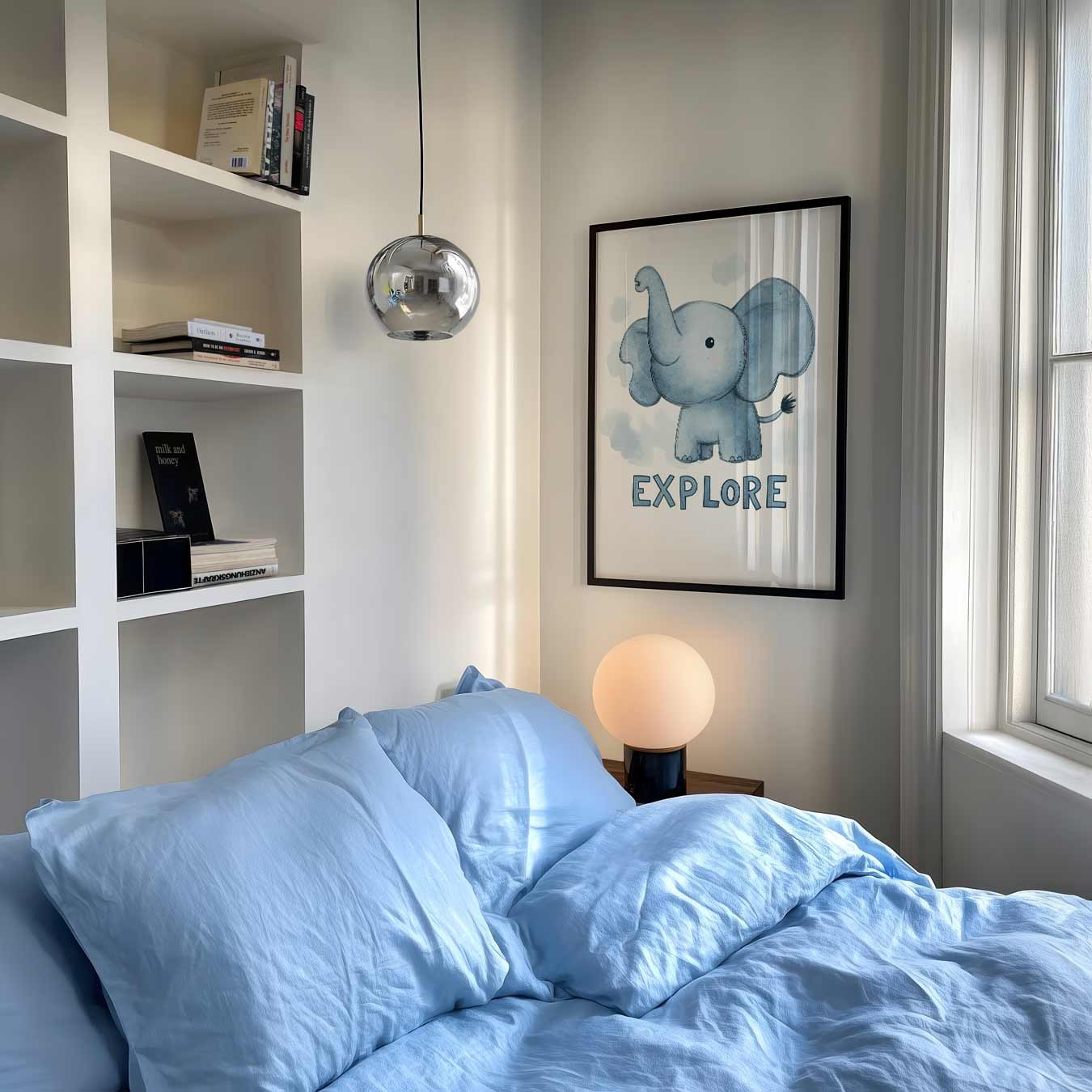 Droomolifant Explore Poster-WallArtistic