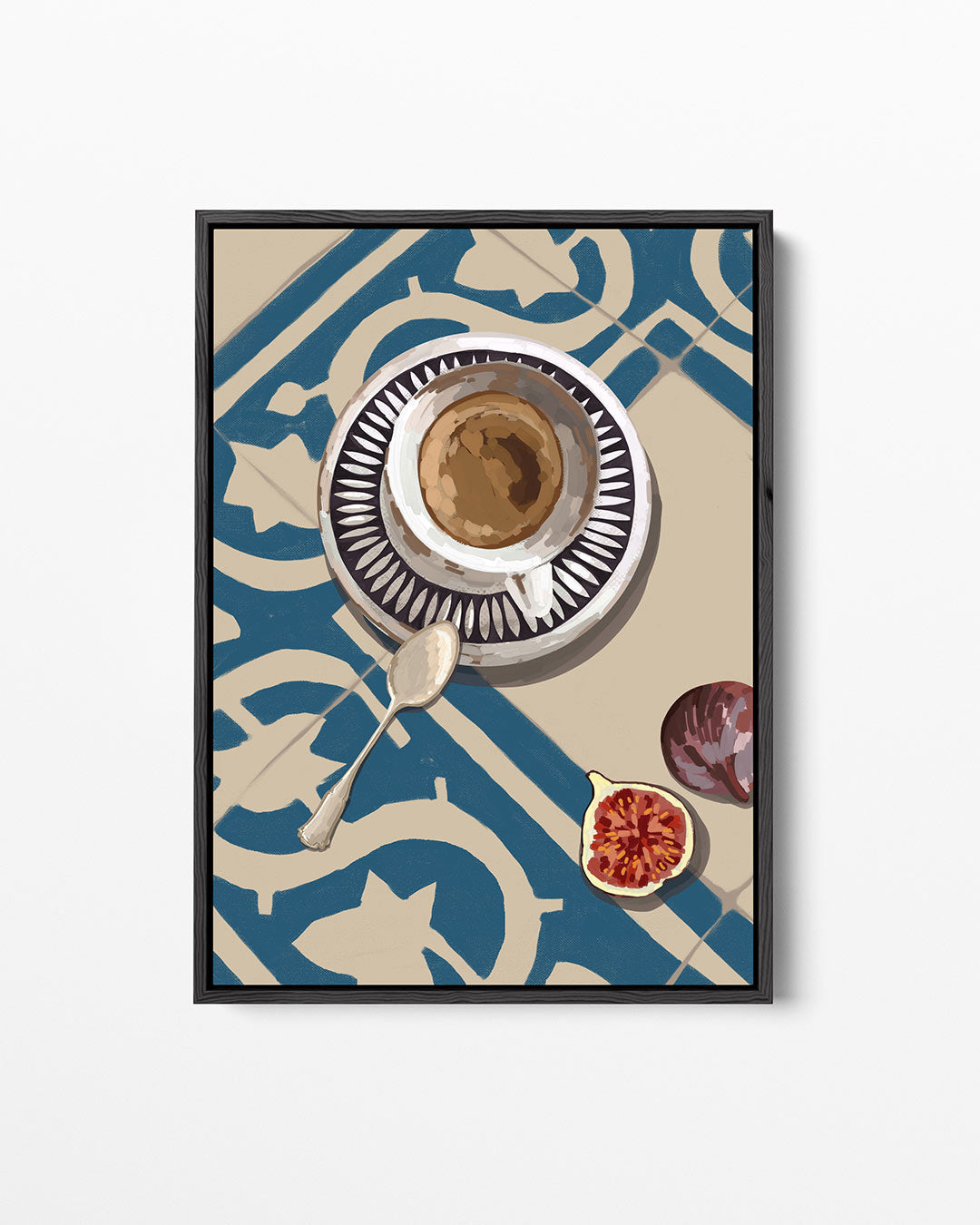 Koffie en vijgen Kunstwerk